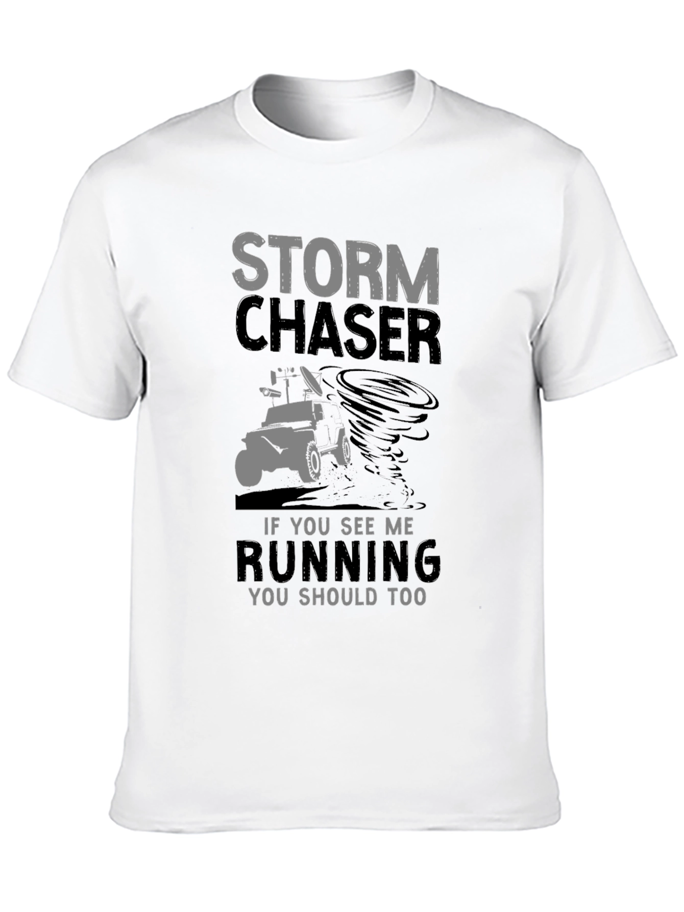 Storm Chaser Graphic Tee - Run Away!