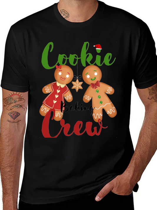 Cookie Baking Crew Christmas T-Shirt