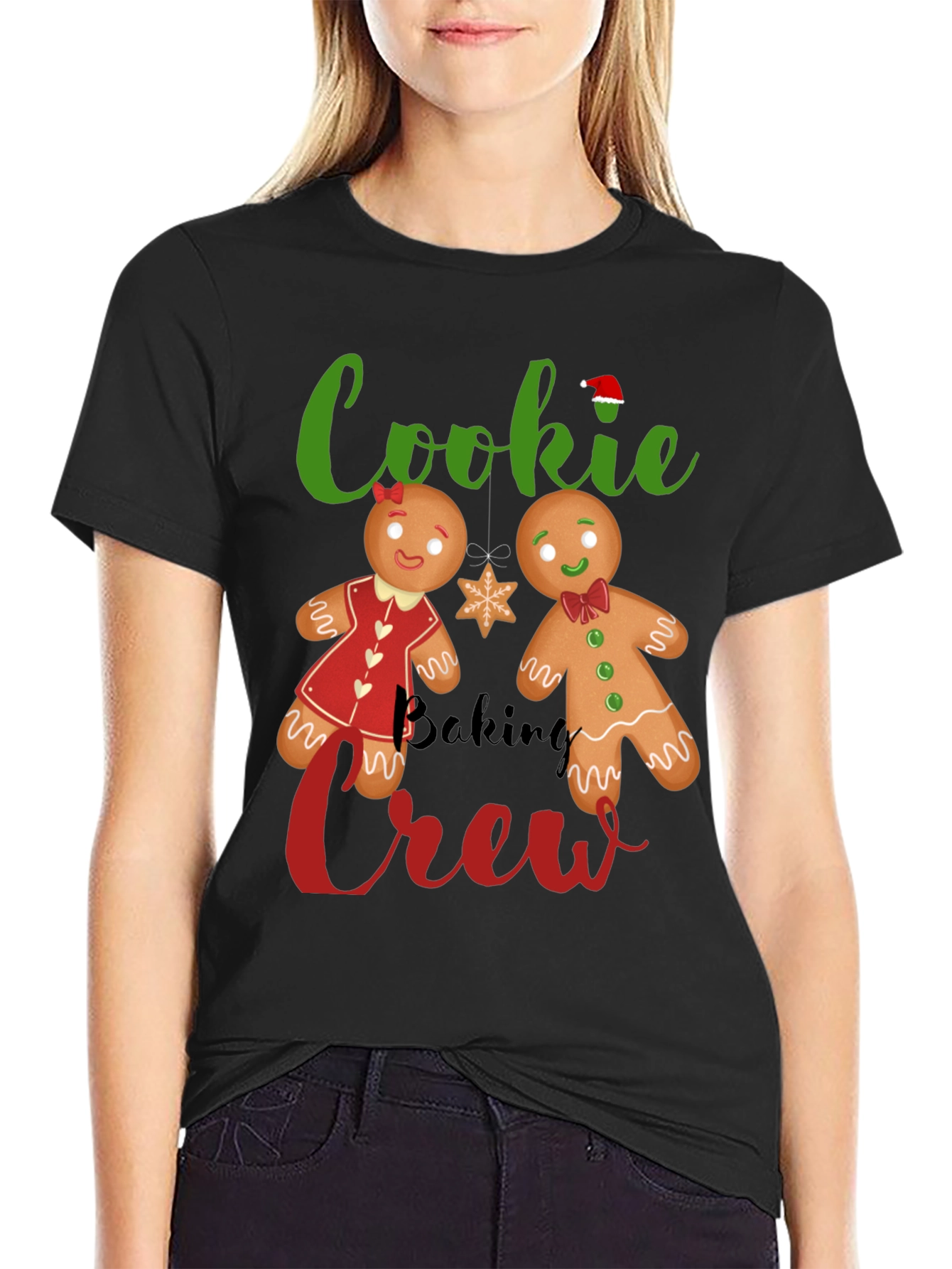 Cookie Baking Crew Christmas T-Shirt