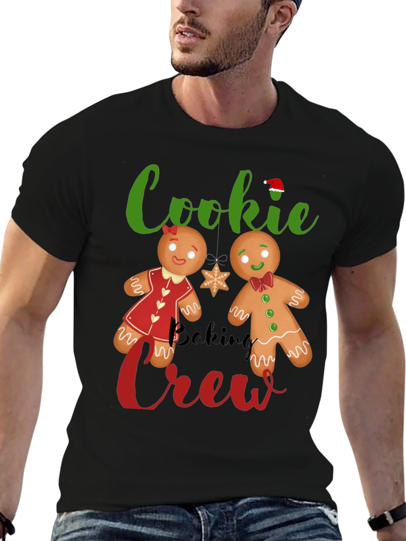 Cookie Baking Crew Christmas T-Shirt