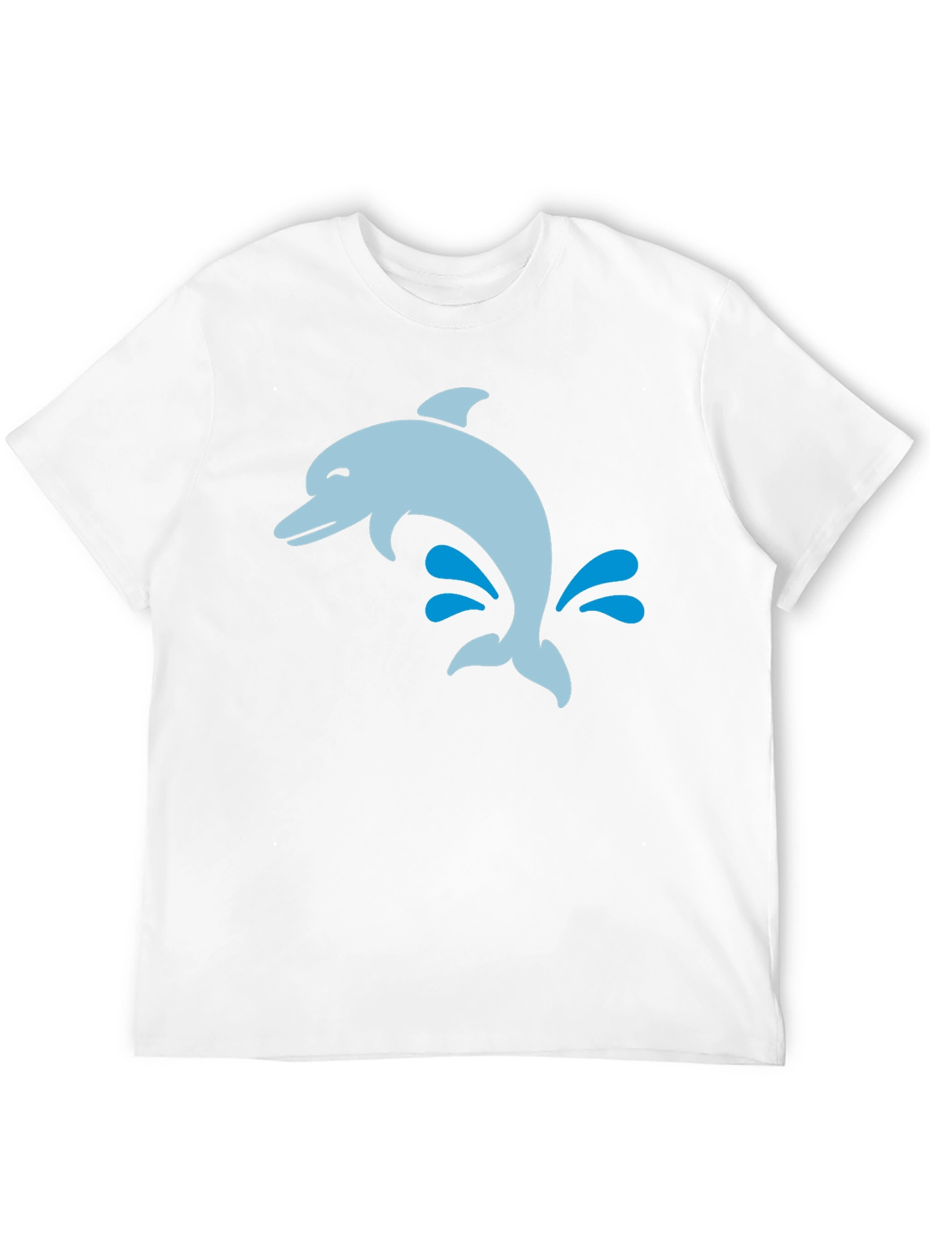 Dolphin Splash Black T-Shirt