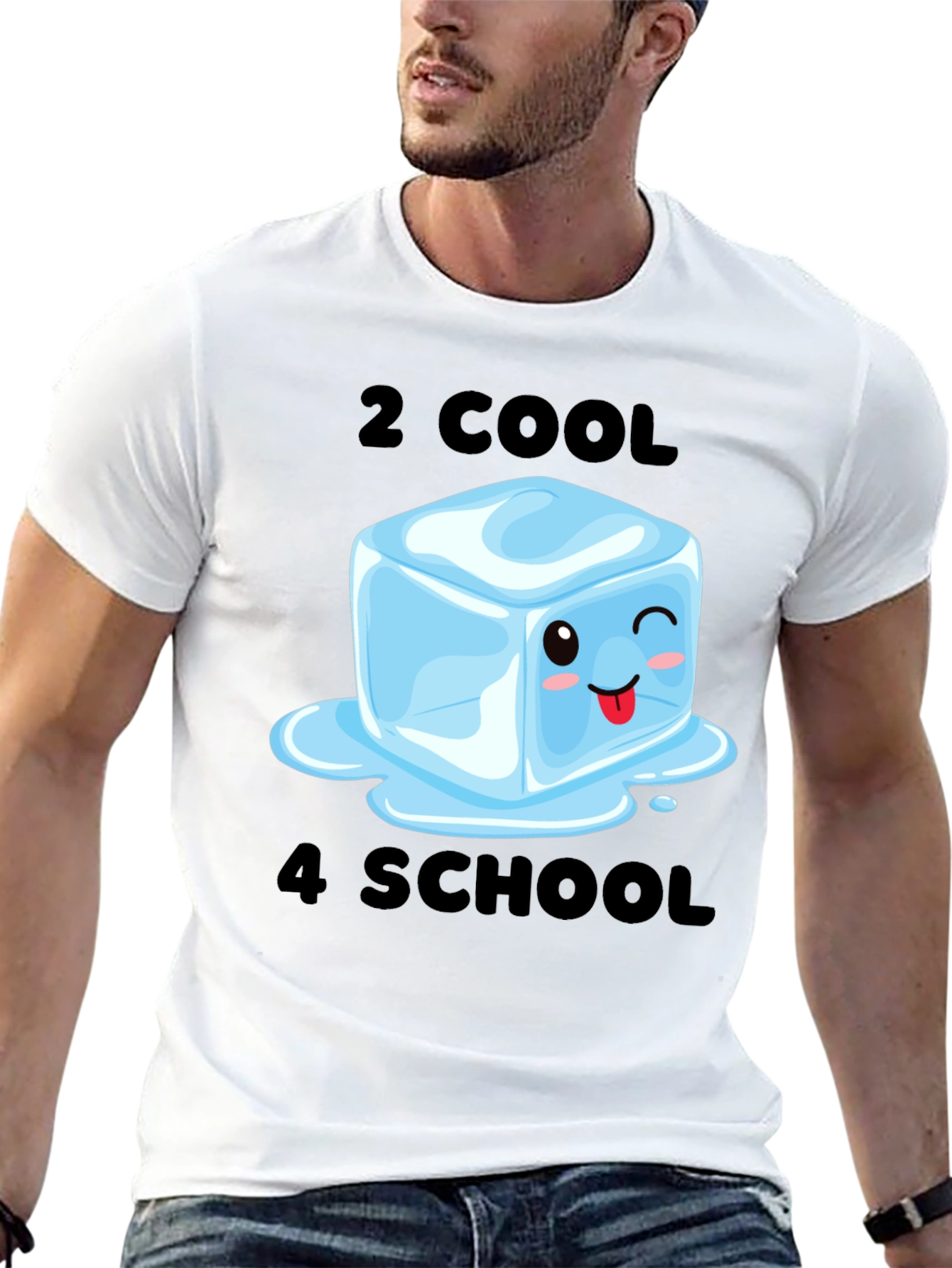 2 Cool 4 School Graphic T-Shirt