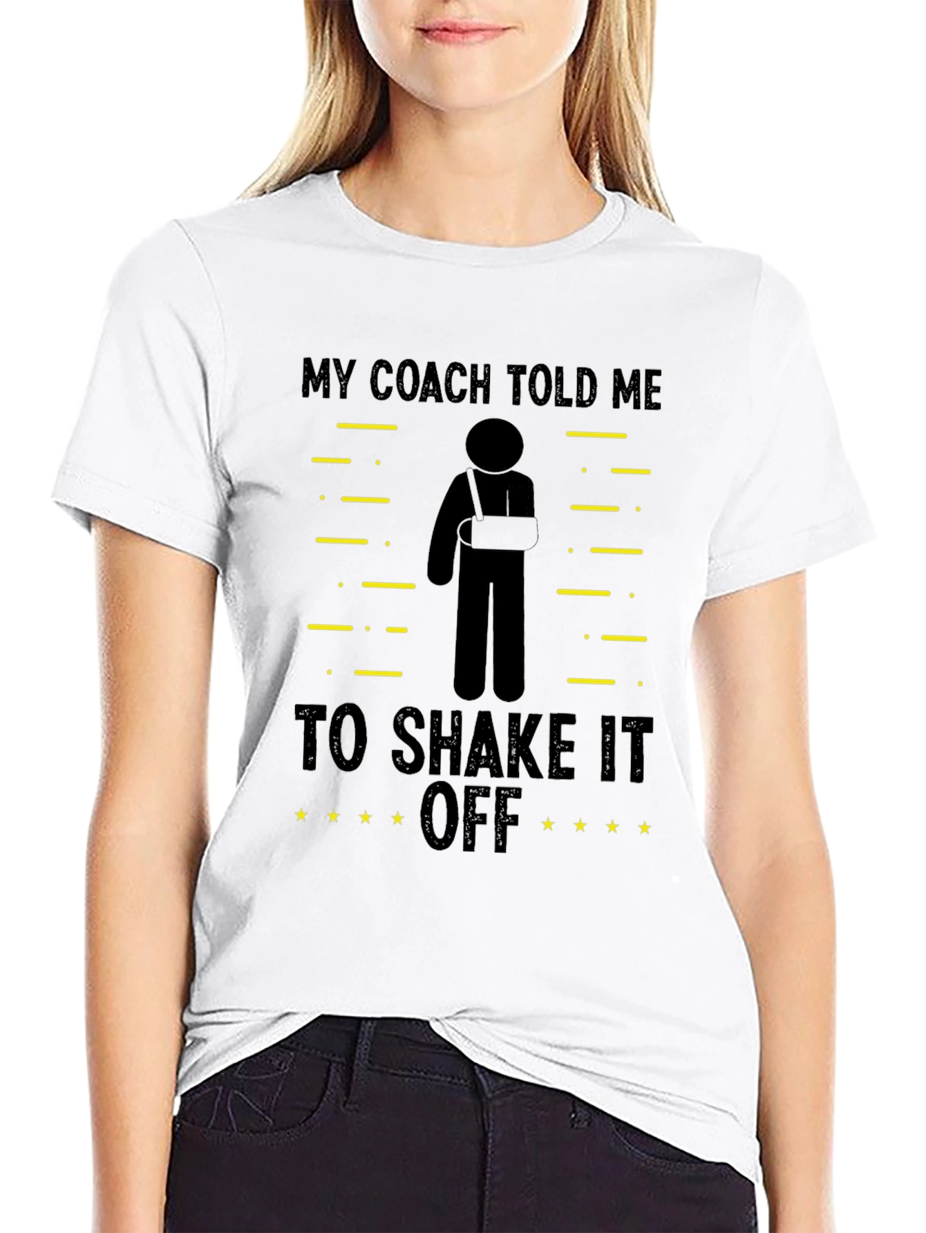 Shake It Off Tee - Funny Broken Arm T-Shirt