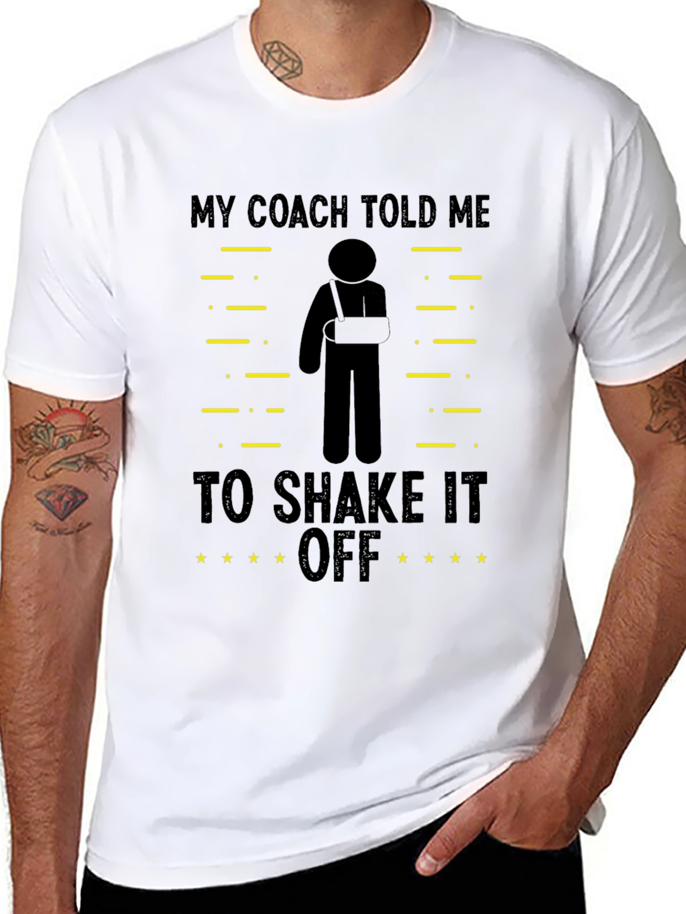 Shake It Off Tee - Funny Broken Arm T-Shirt