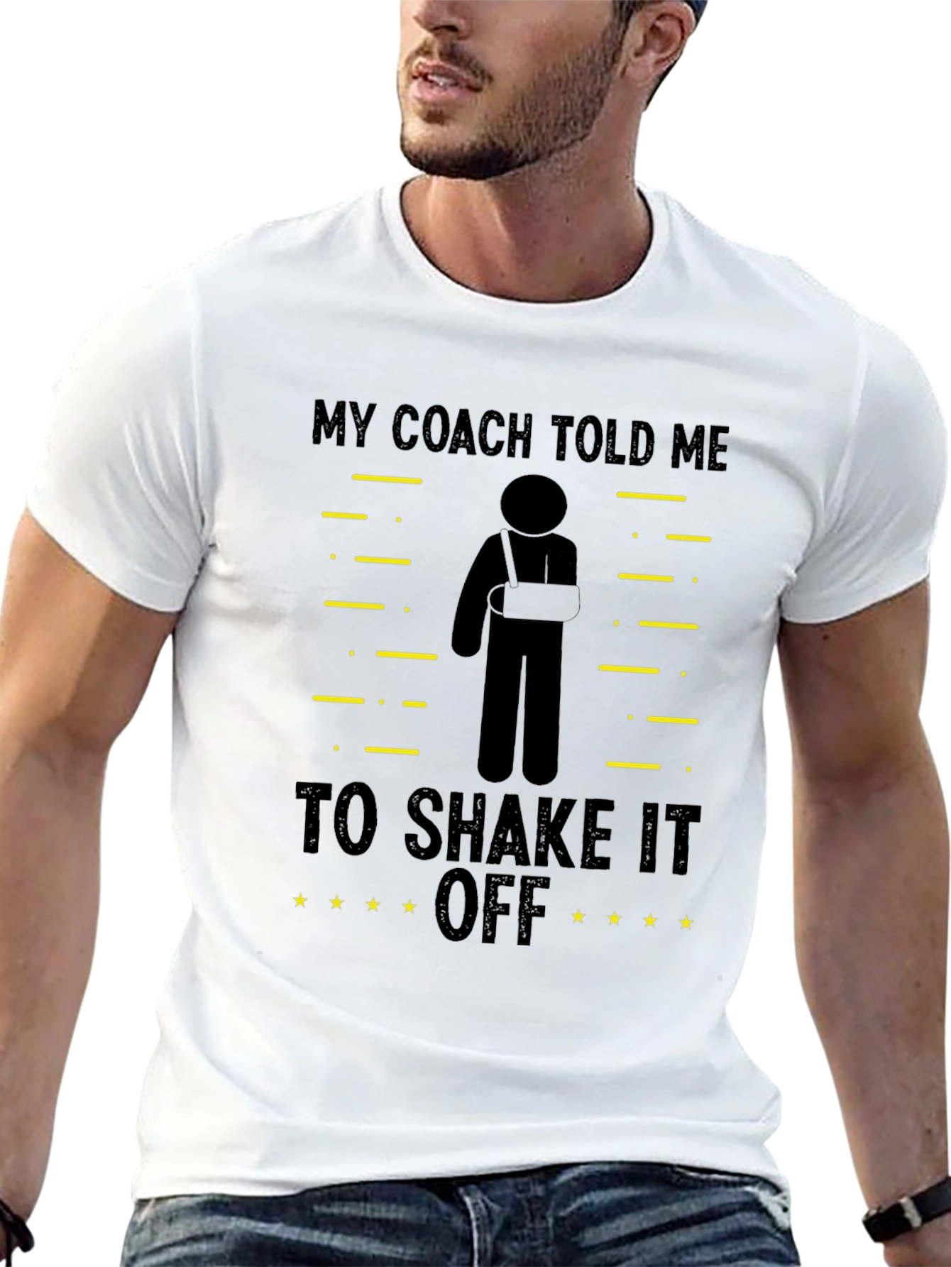 Shake It Off Tee - Funny Broken Arm T-Shirt