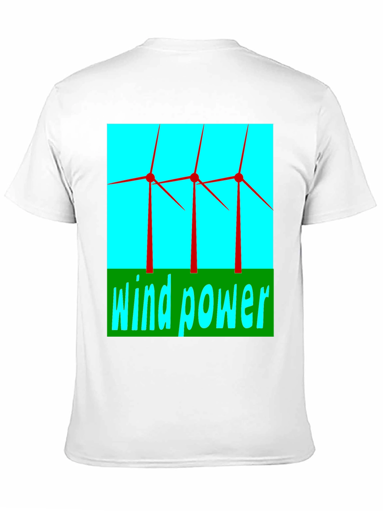 Wind Power T-Shirt - Green Energy