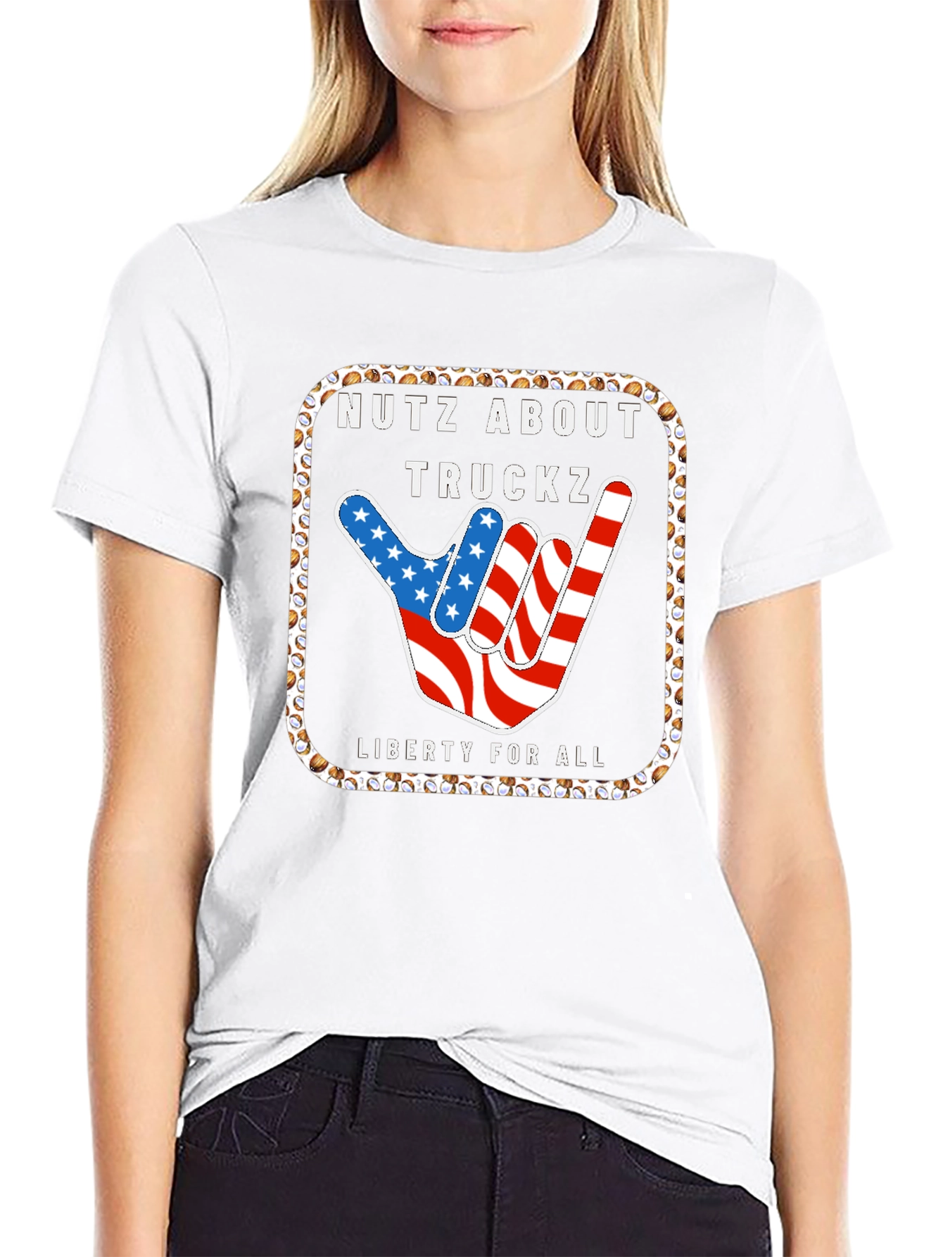 Nutz About Truckz Tee: Liberty For All