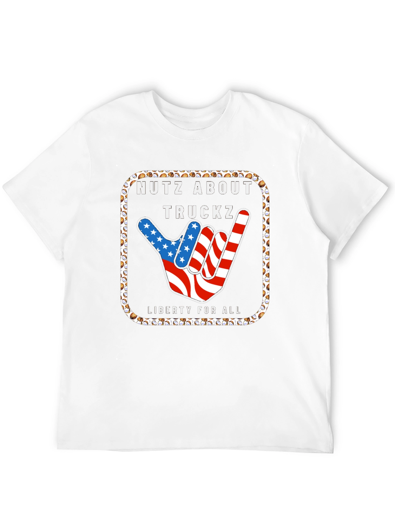 Nutz About Truckz Tee: Liberty For All