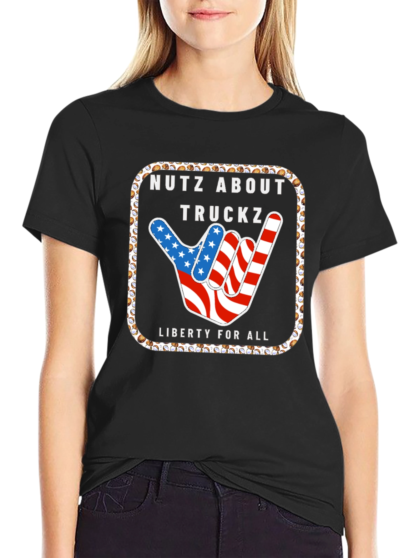 Nutz About Truckz Tee: Liberty For All