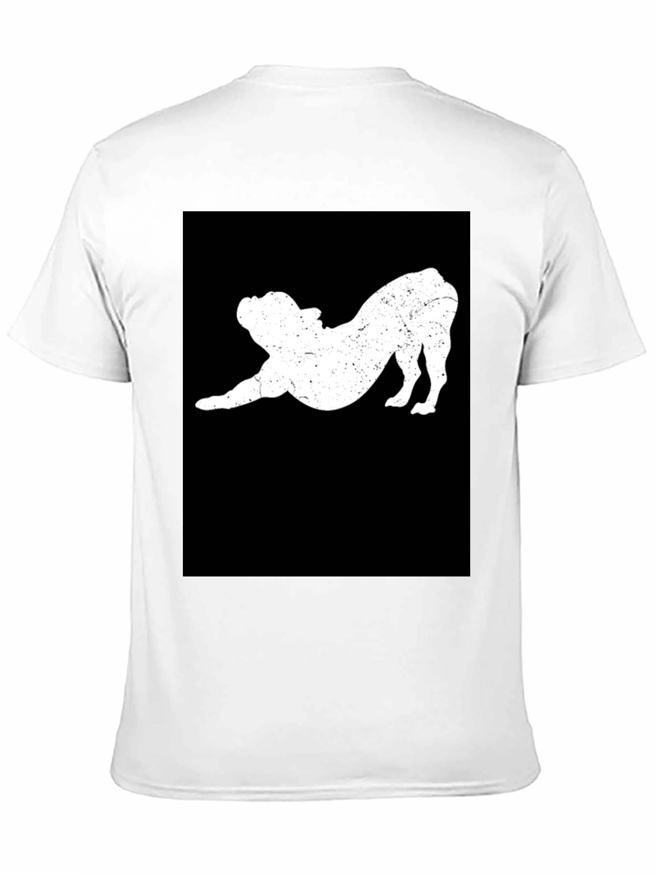 Bulldog Stretch Black T-Shirt - Comfort Fit