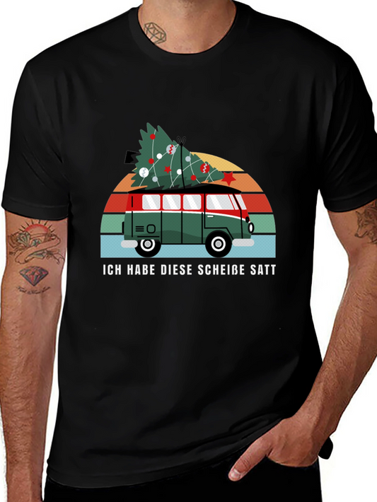 Christmas Van T-Shirt - Ich Habe Diese Scheiße Satt