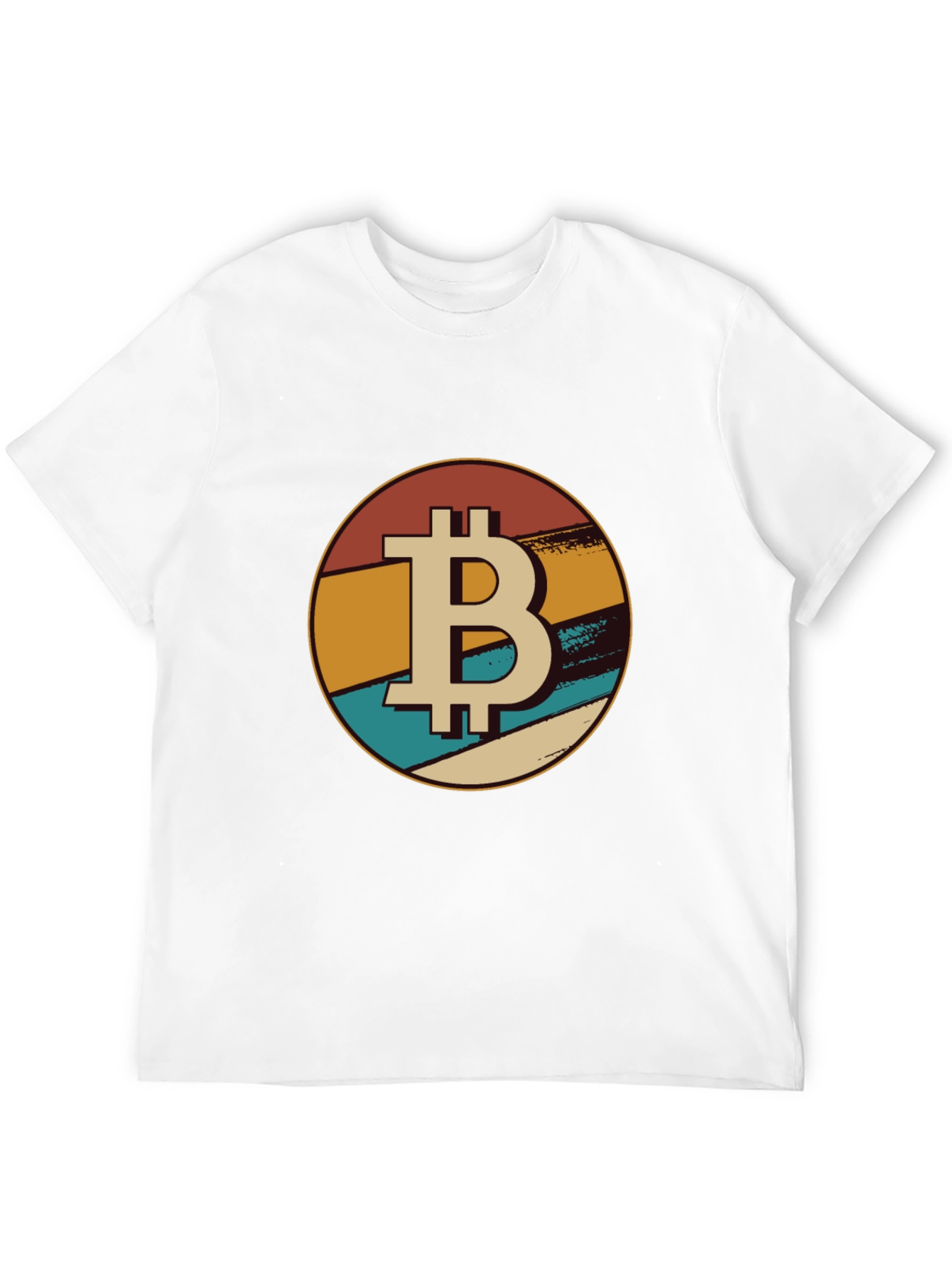 Bitcoin Retro Graphic Tee - Black Crypto T-Shirt