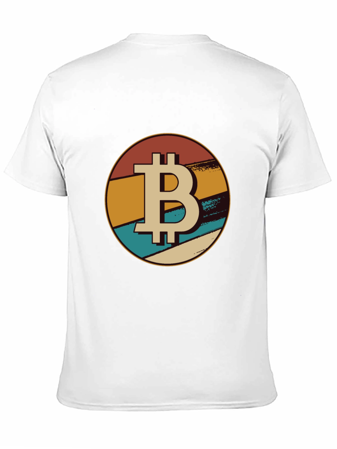 Bitcoin Retro Graphic Tee - Black Crypto T-Shirt