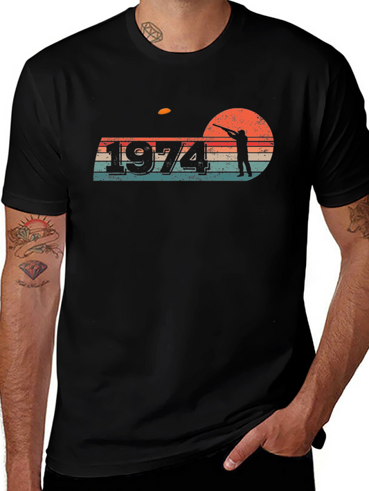 Vintage 1974 Clay Shooting T-Shirt