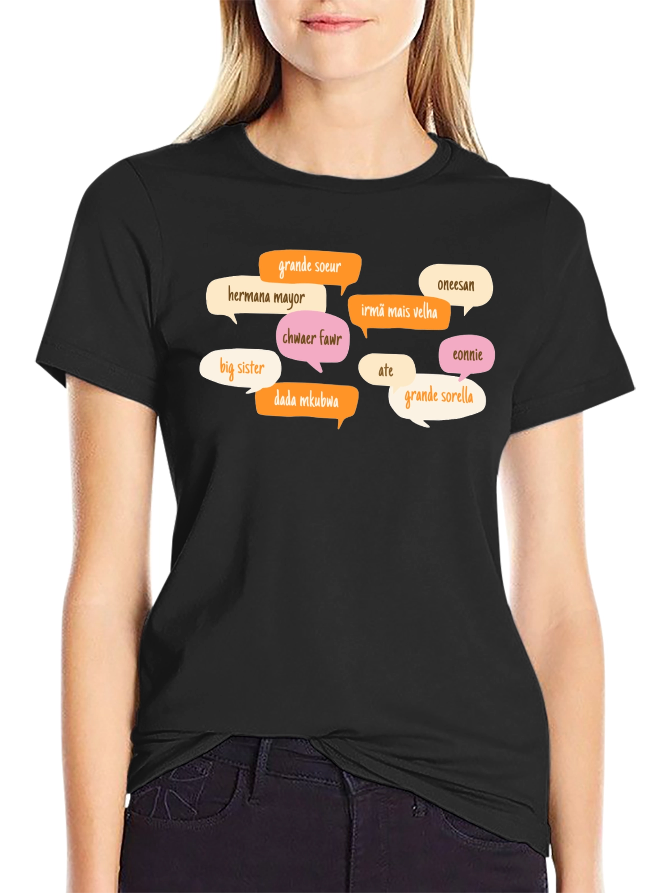 Big Sister T-Shirt - Languages of Love