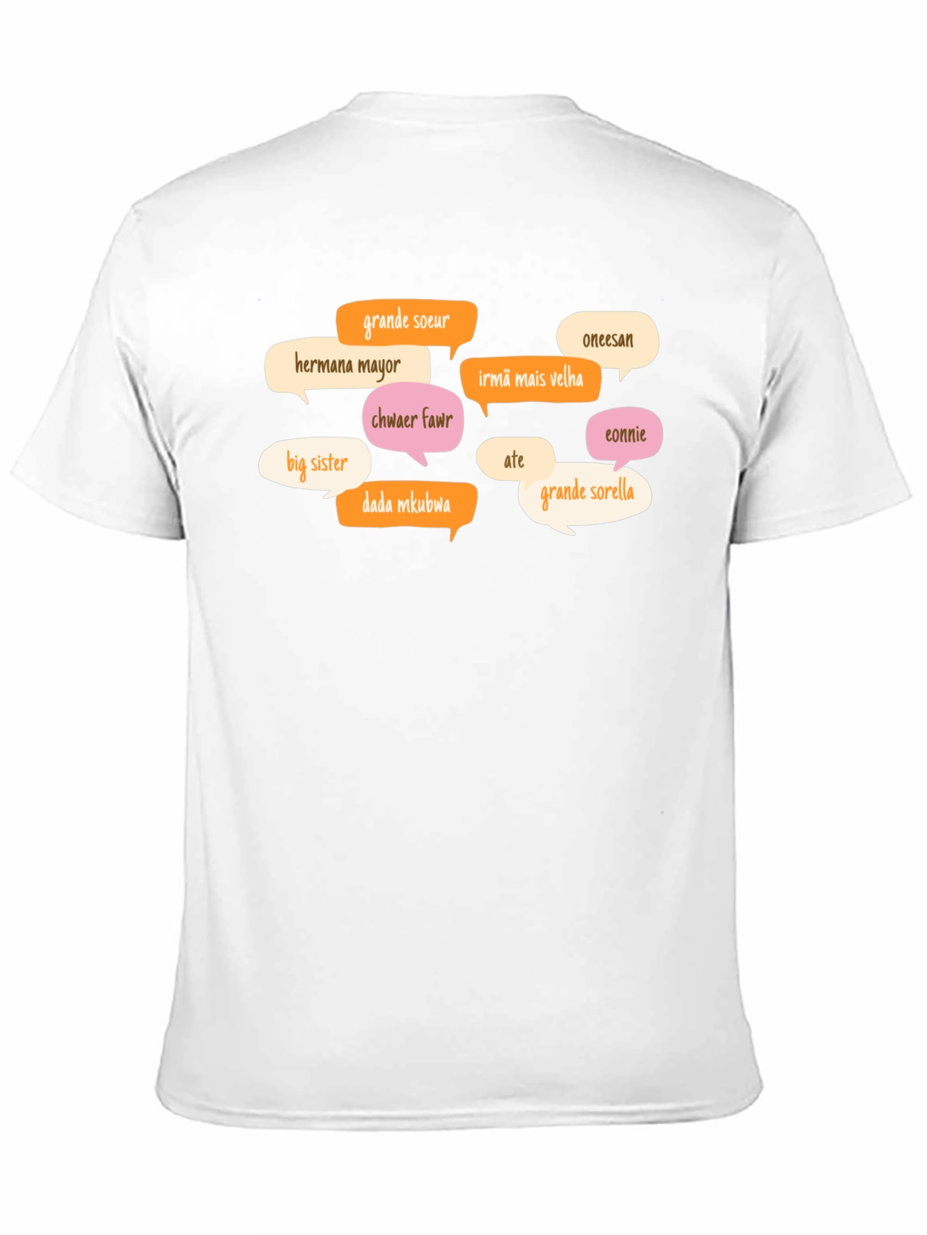Big Sister T-Shirt - Languages of Love
