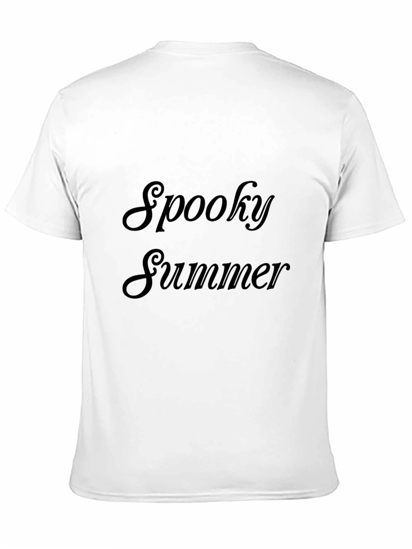 Spooky Summer Black T-Shirt
