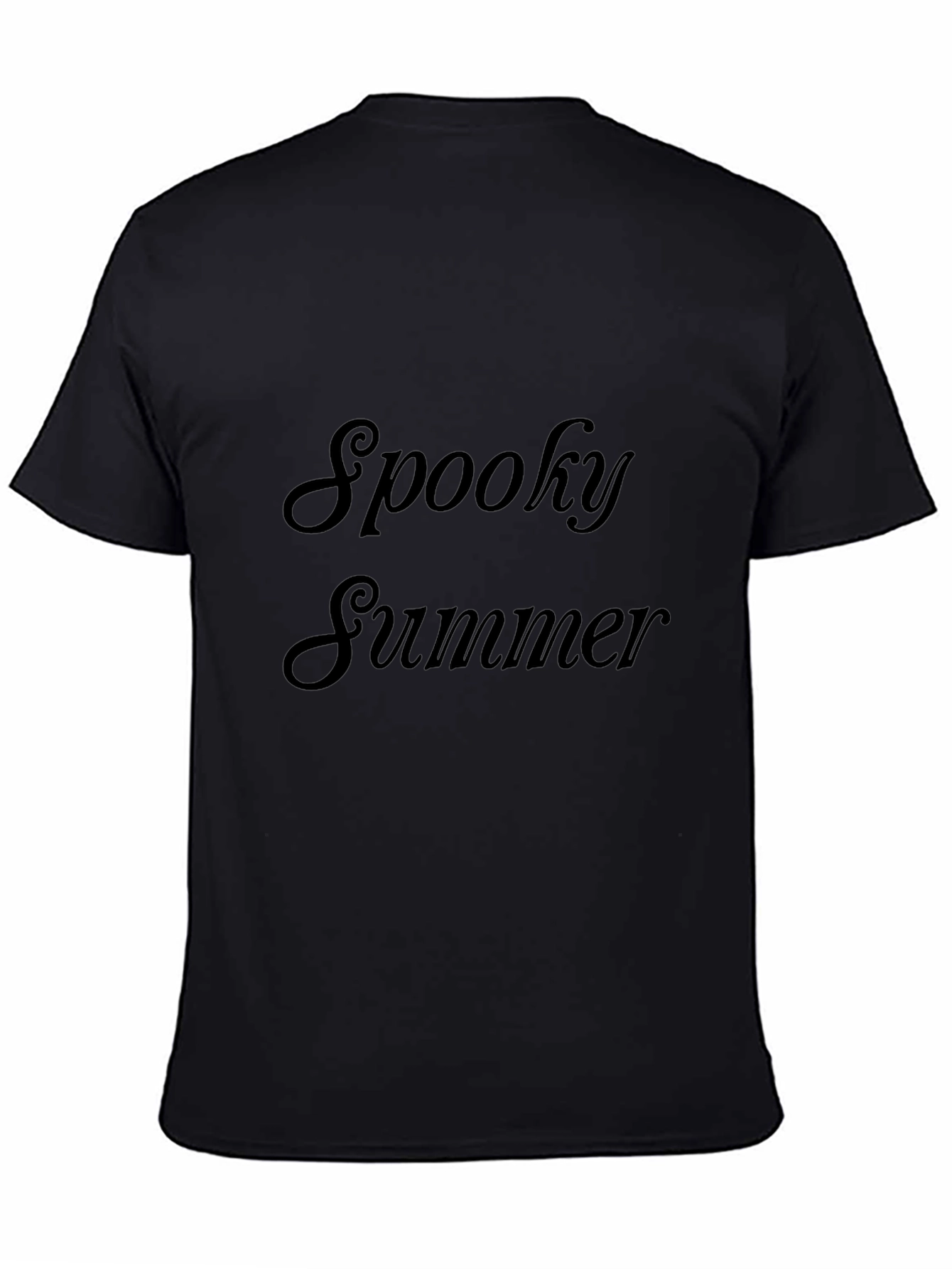 Spooky Summer Black T-Shirt