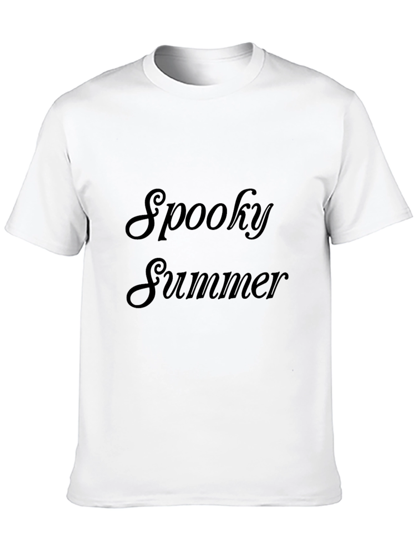 Spooky Summer Black T-Shirt