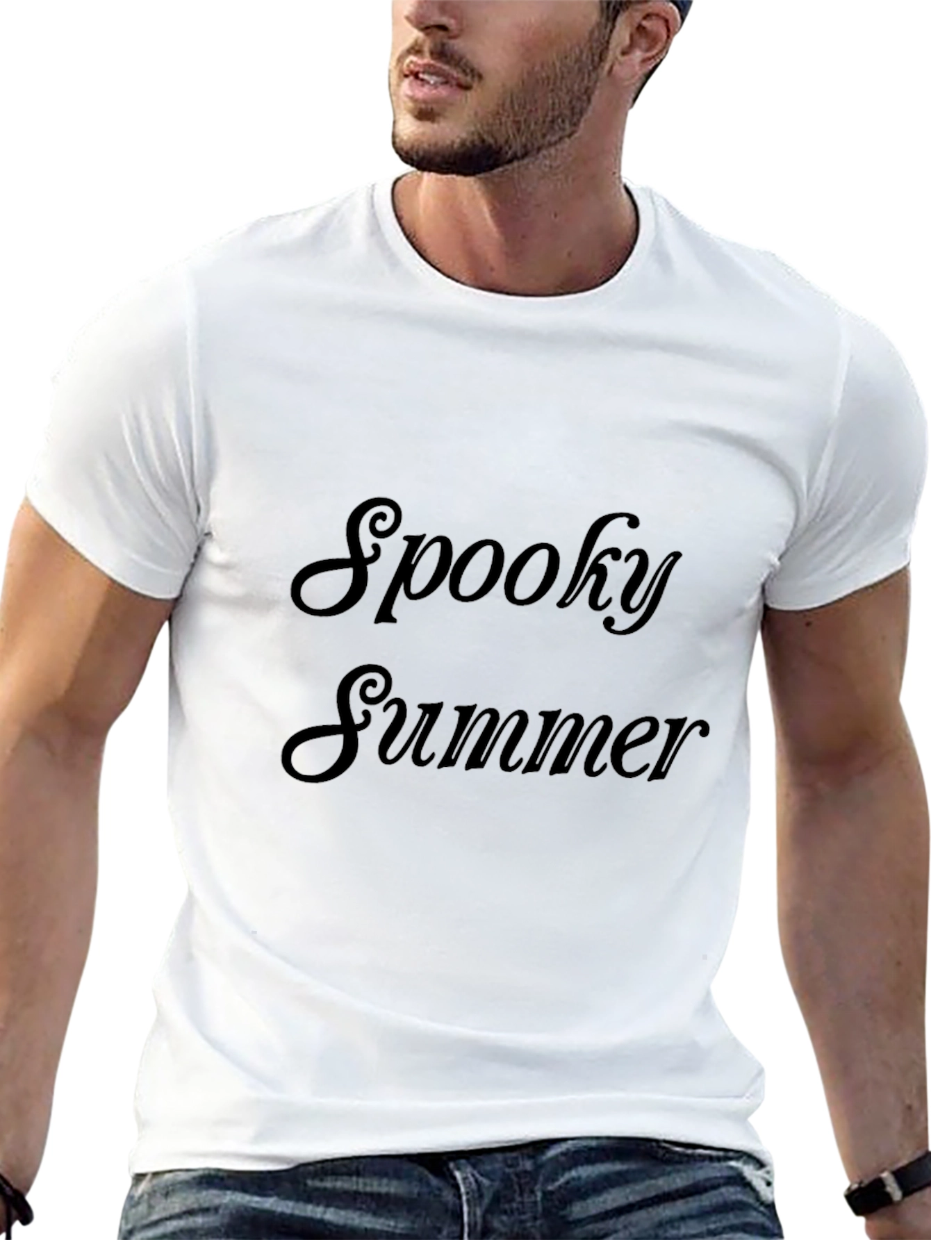 Spooky Summer Black T-Shirt