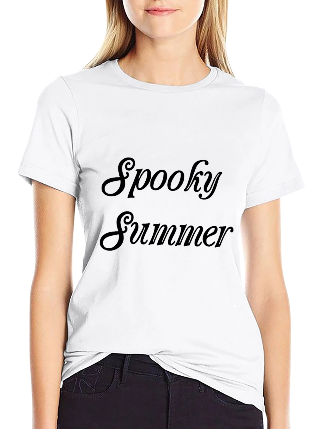 Spooky Summer Black T-Shirt