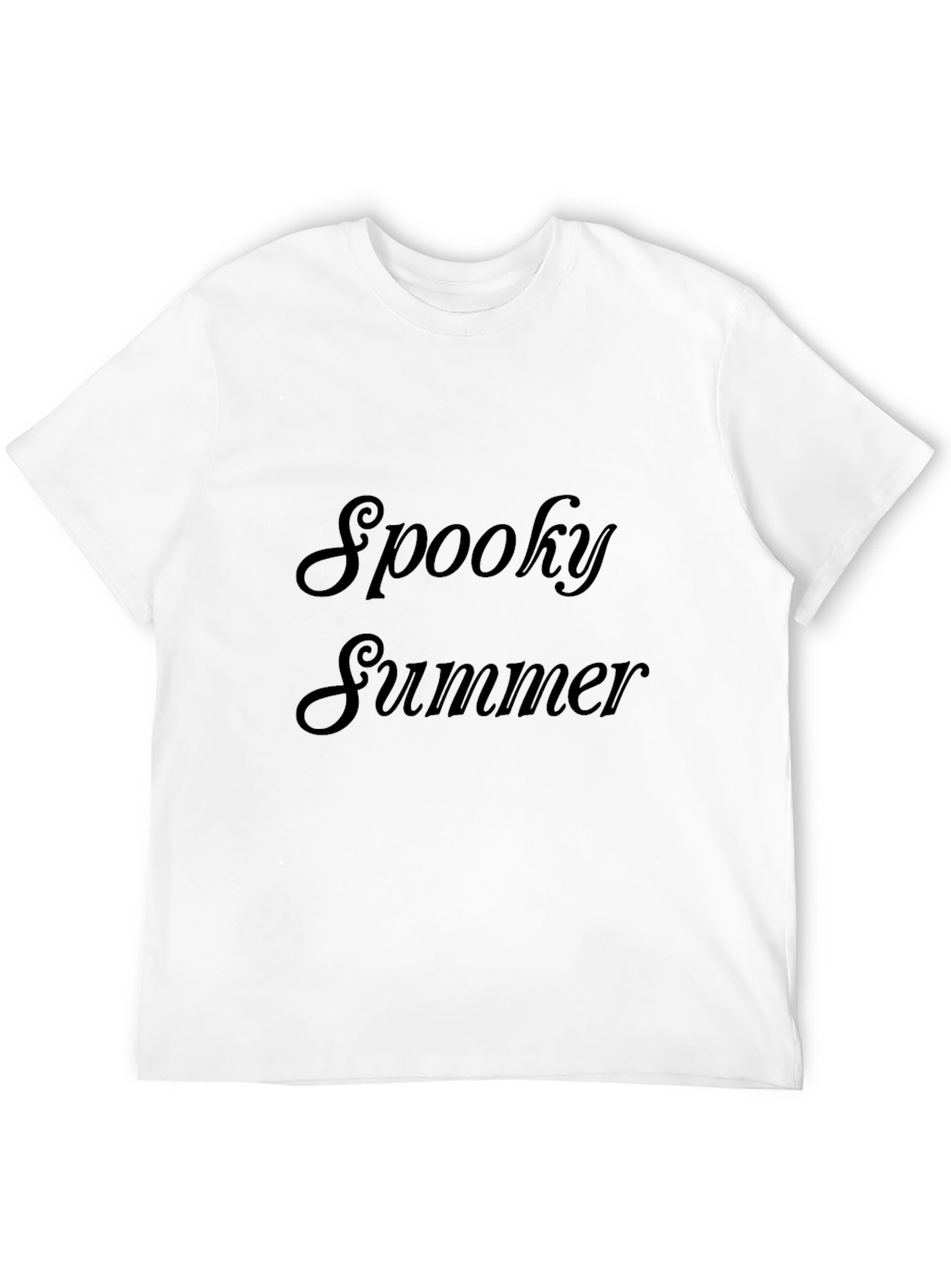 Spooky Summer Black T-Shirt