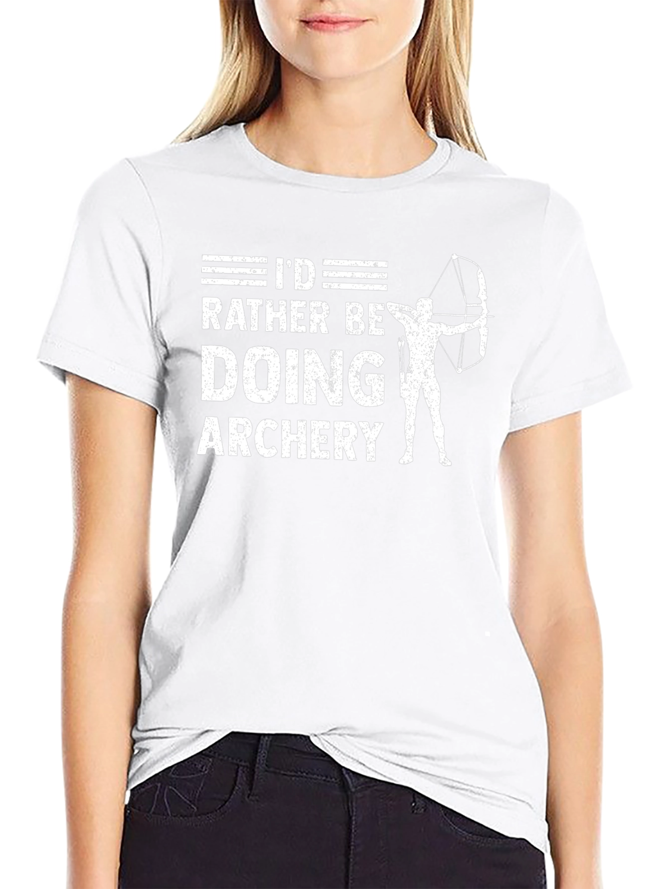 Archery T-Shirt: Id Rather Be Doing Archery