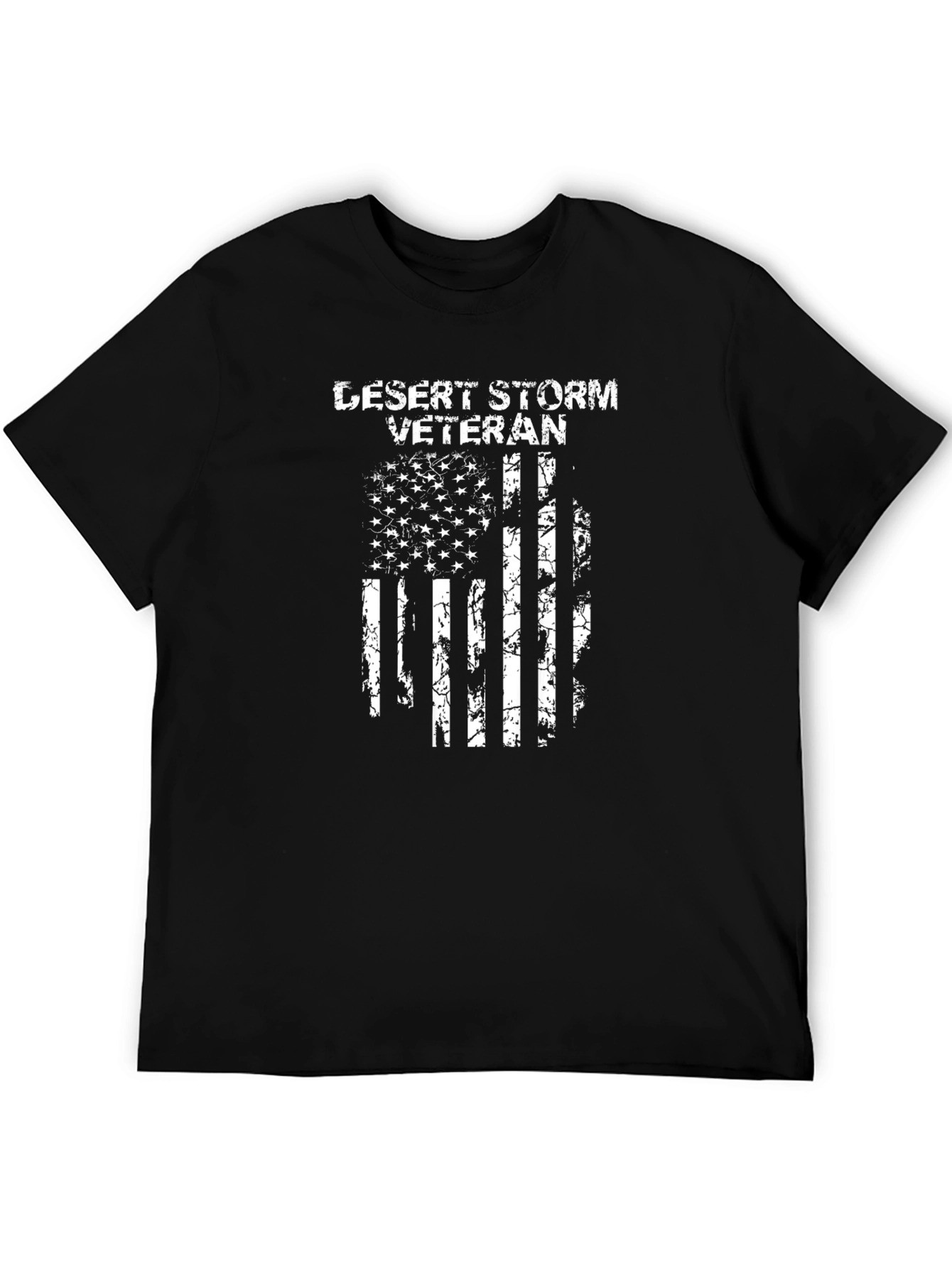 Desert Storm Veteran American Flag T-Shirt