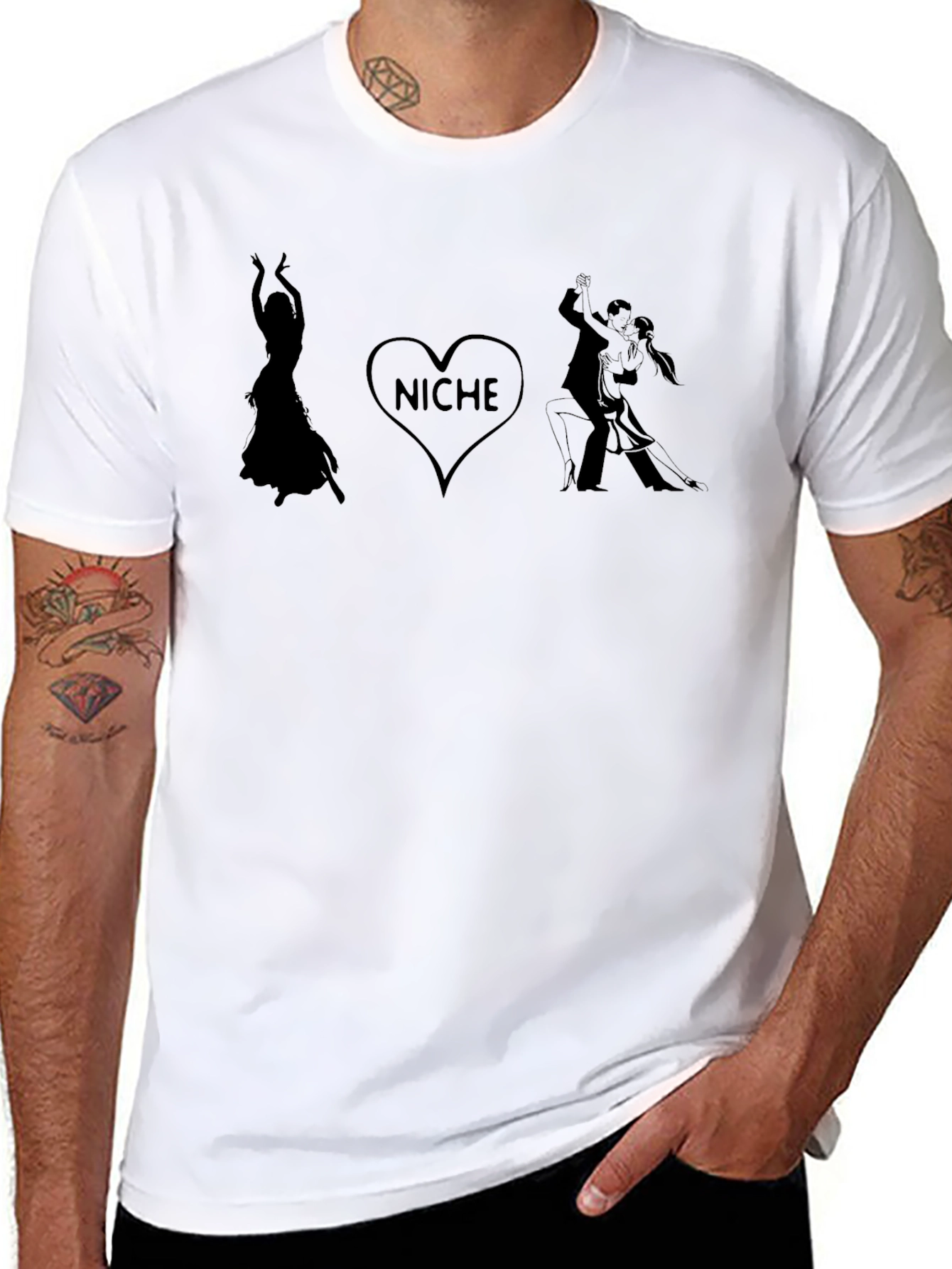 Dance Niche Black T-Shirt