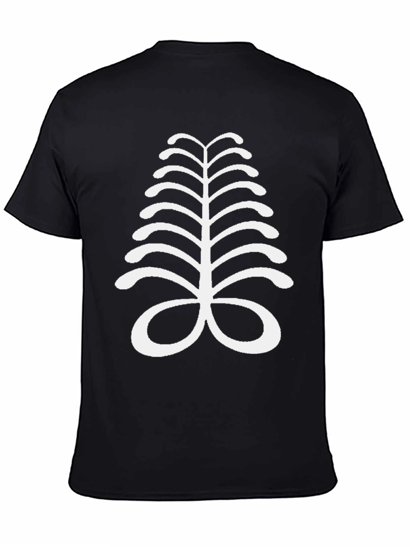 Adinkra Symbol T-Shirt - Black Cotton Tee