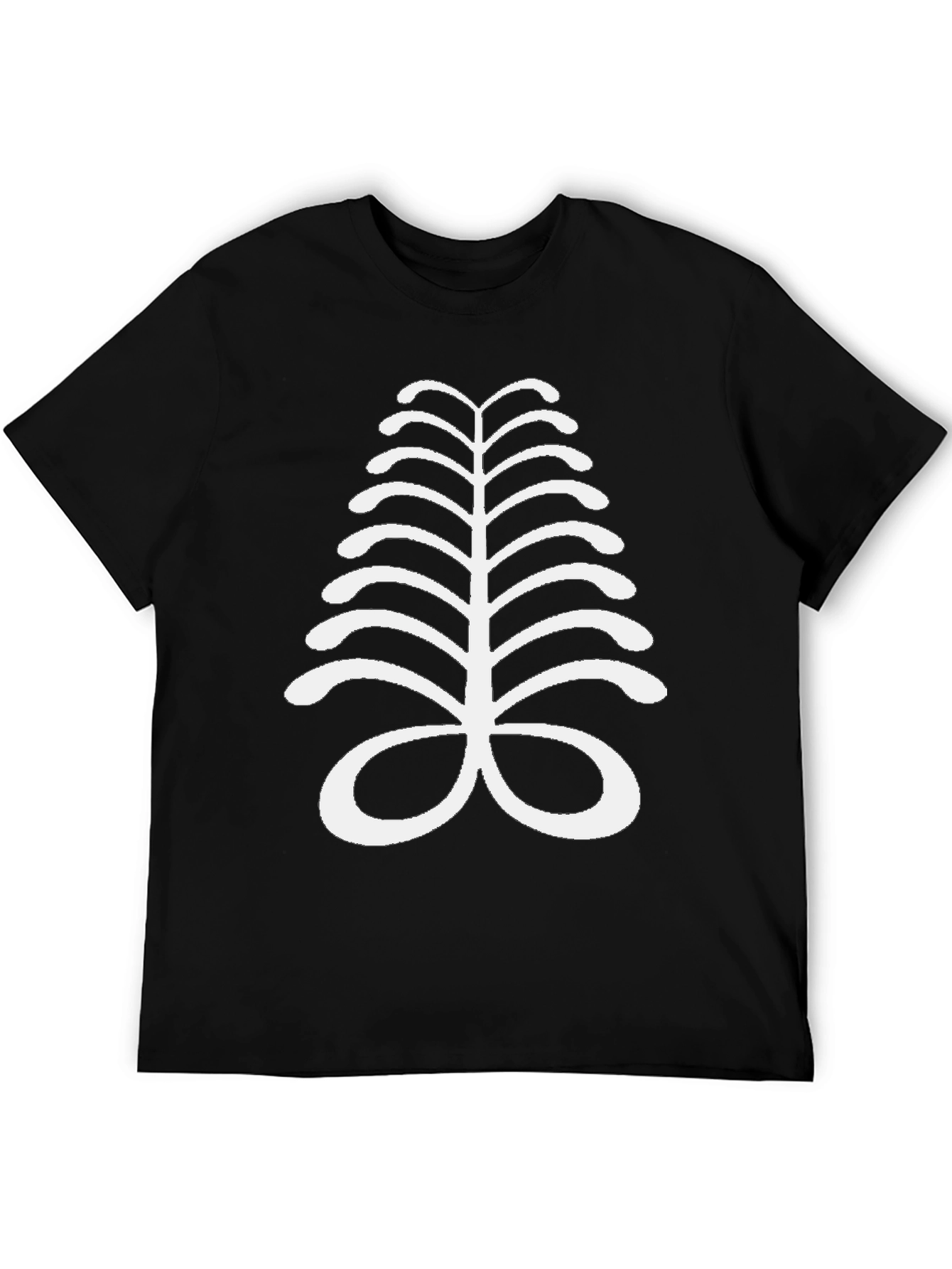 Adinkra Symbol T-Shirt - Black Cotton Tee