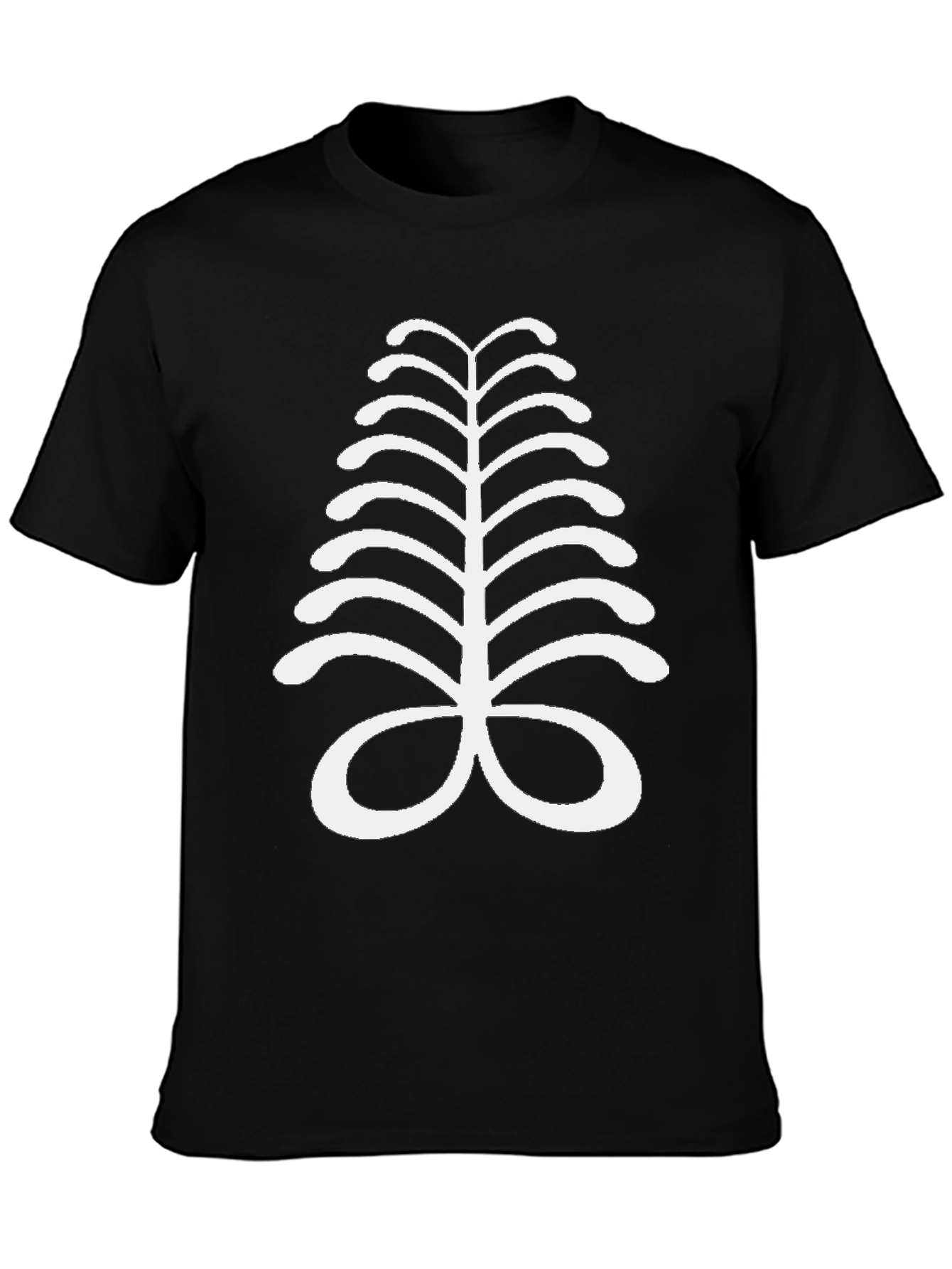 Adinkra Symbol T-Shirt - Black Cotton Tee