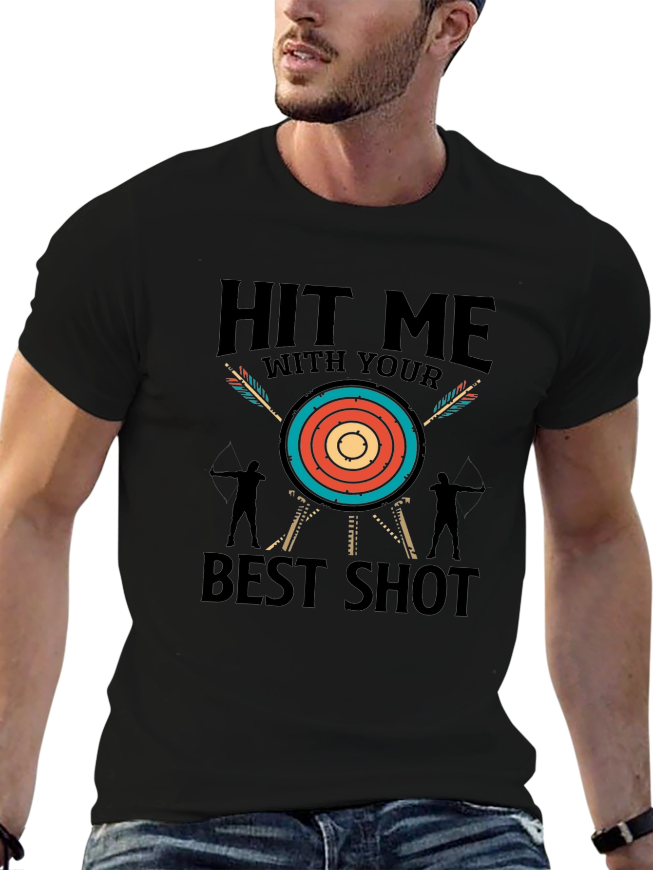 Hit Me With Your Best Shot Archery T-Shirt