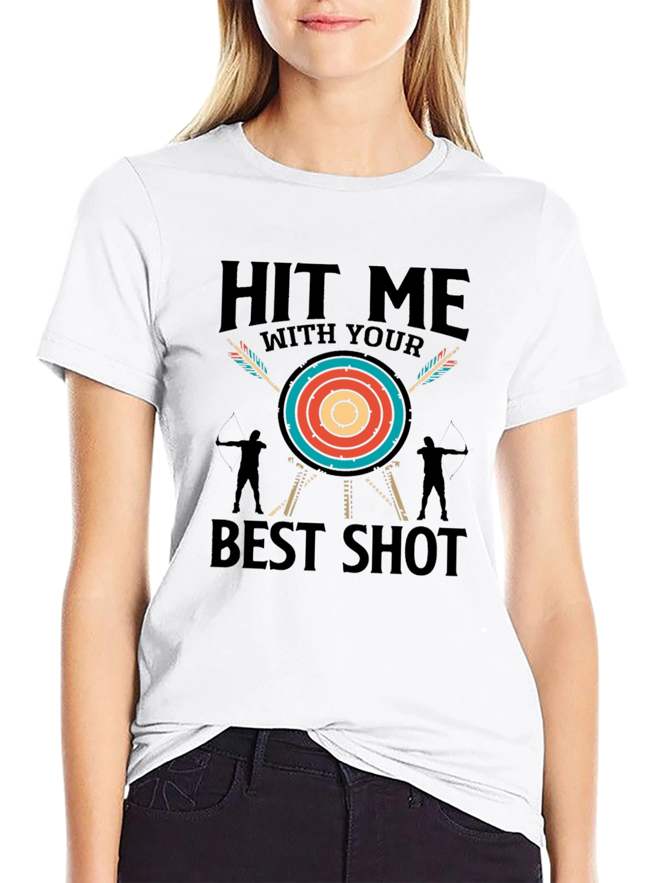 Hit Me With Your Best Shot Archery T-Shirt