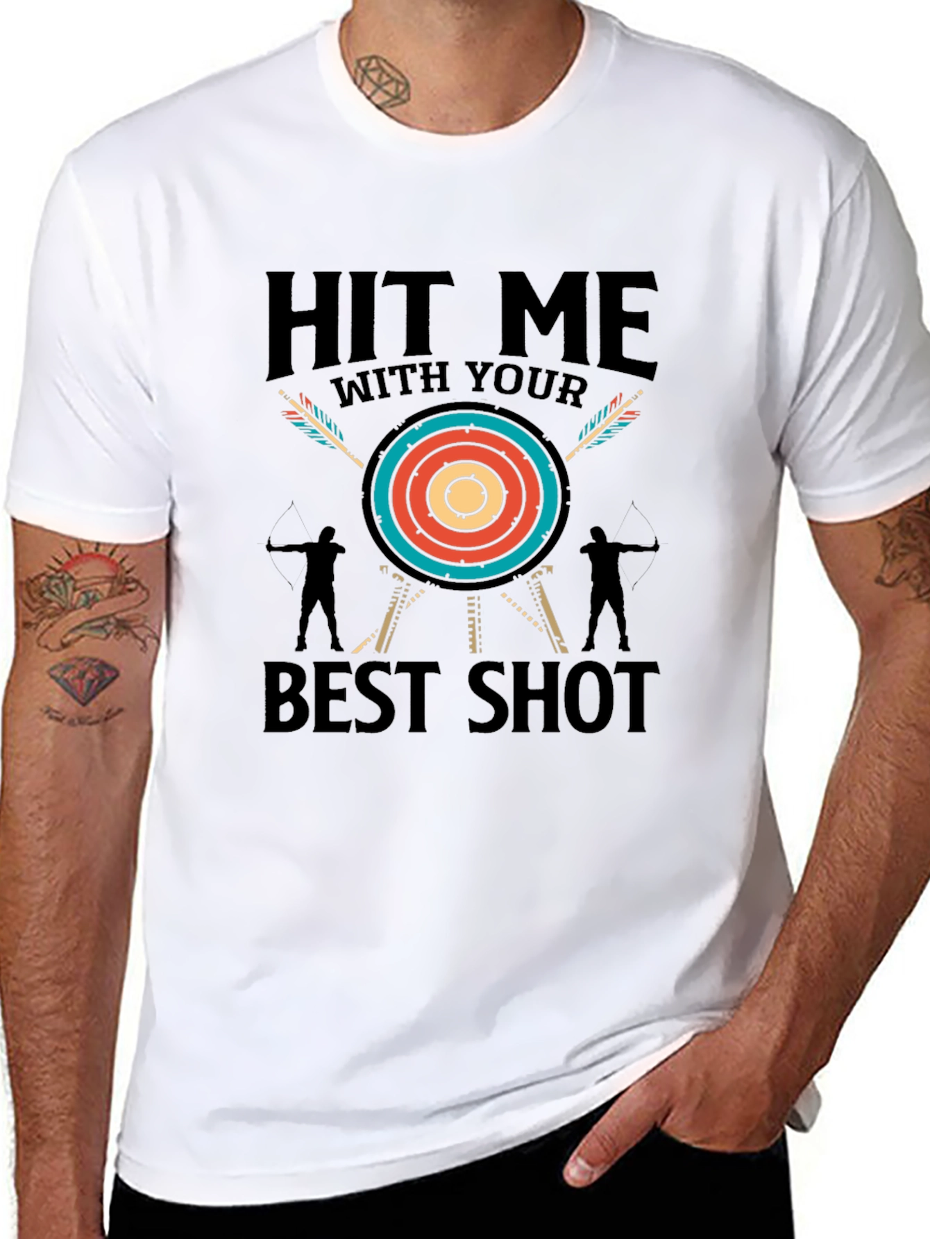 Hit Me With Your Best Shot Archery T-Shirt