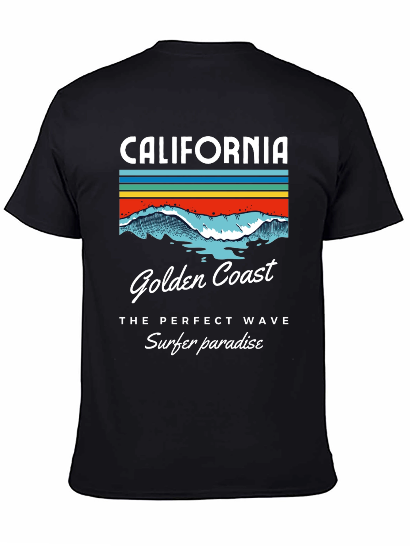 California Golden Coast Surf T-Shirt