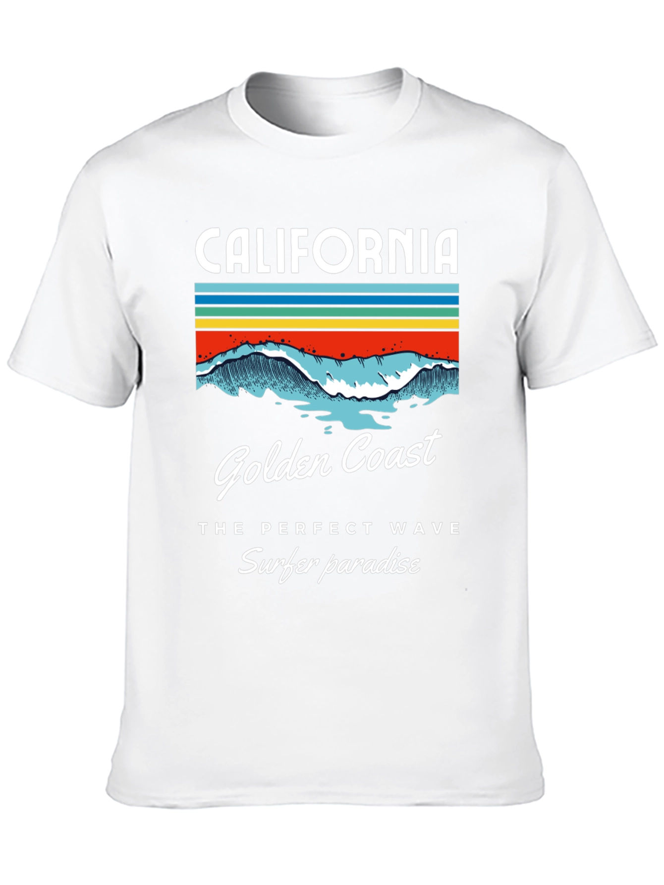 California Golden Coast Surf T-Shirt