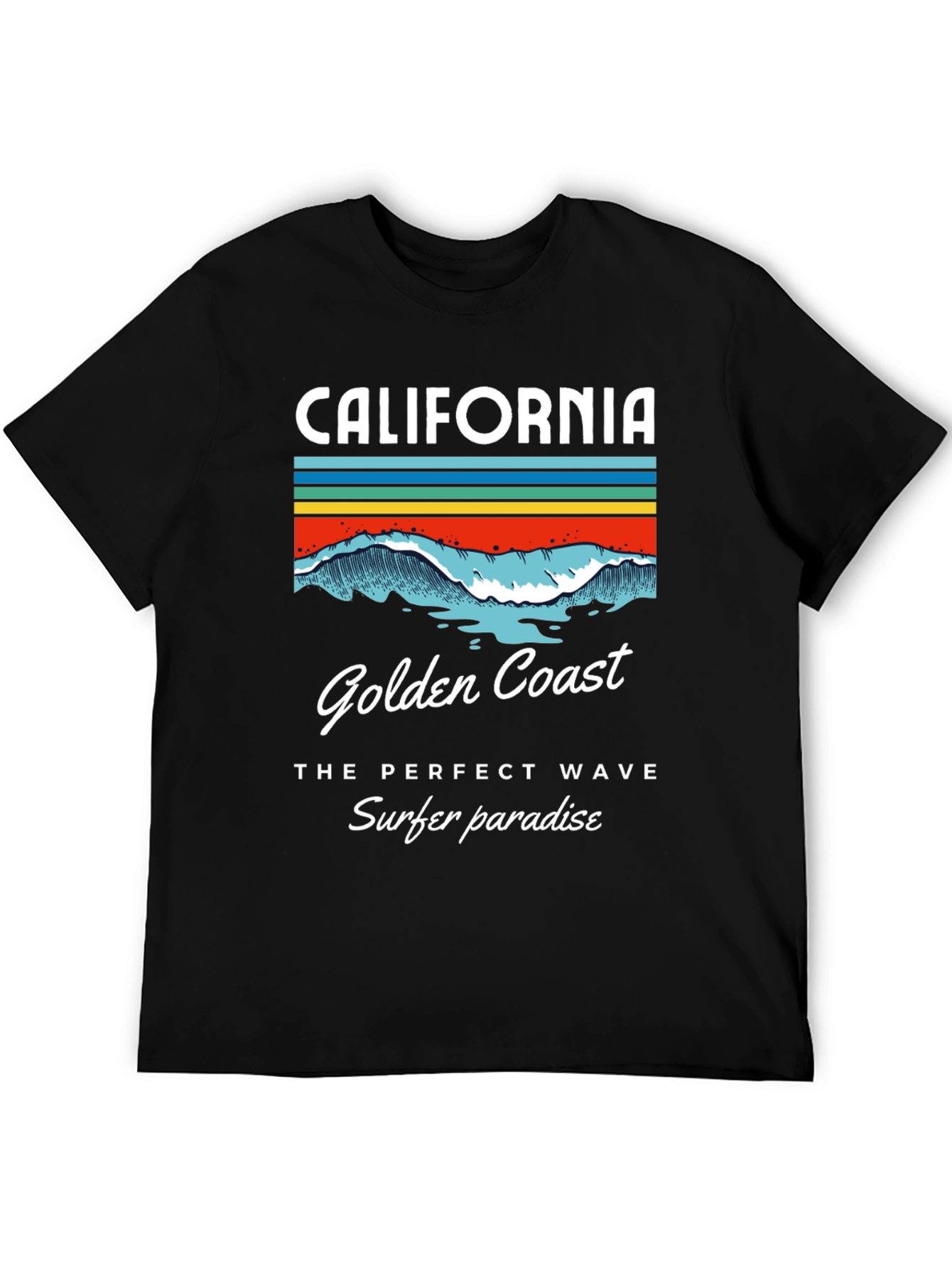 California Golden Coast Surf T-Shirt