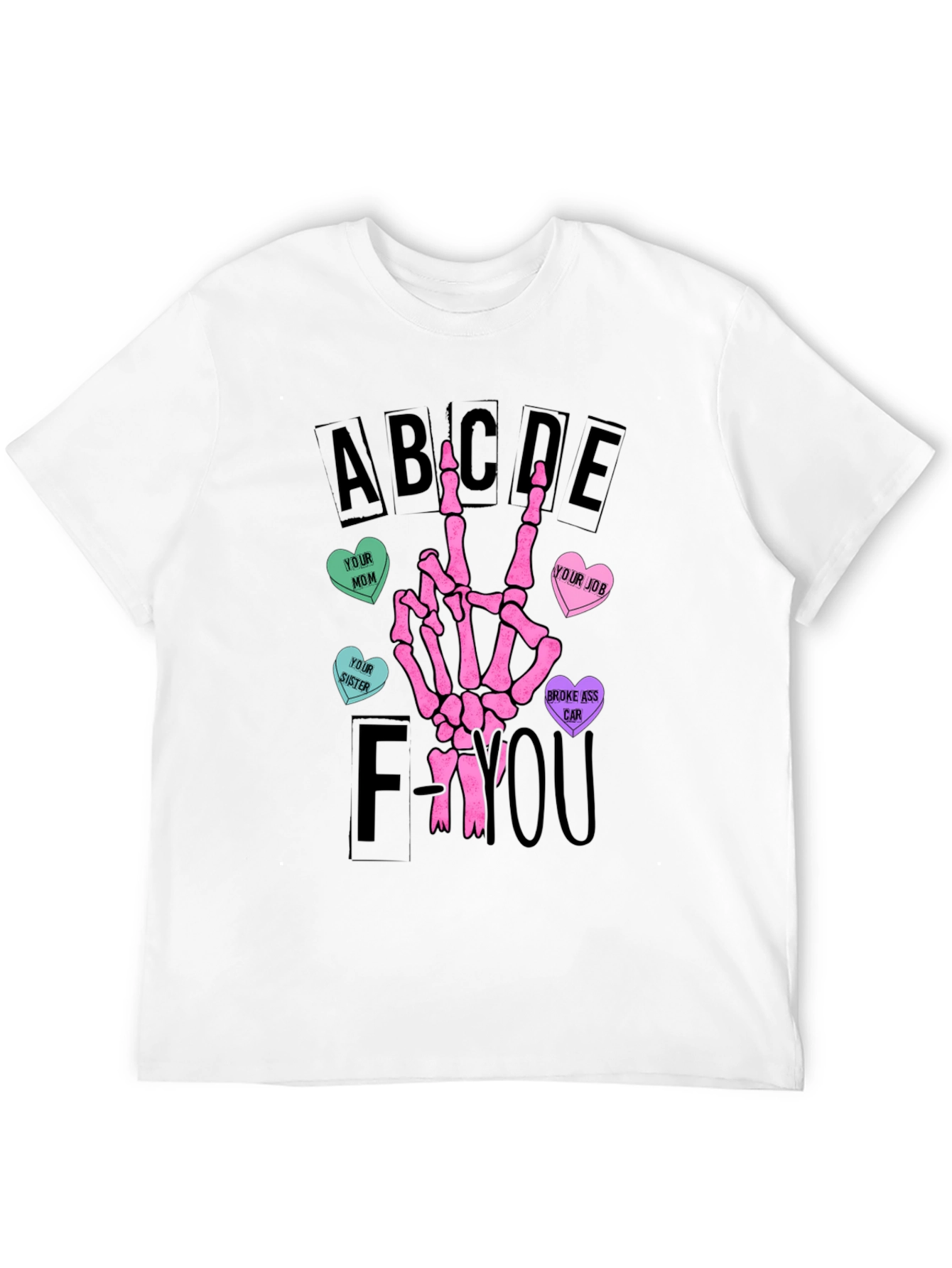 Skeleton Hand Valentines Day T-Shirt