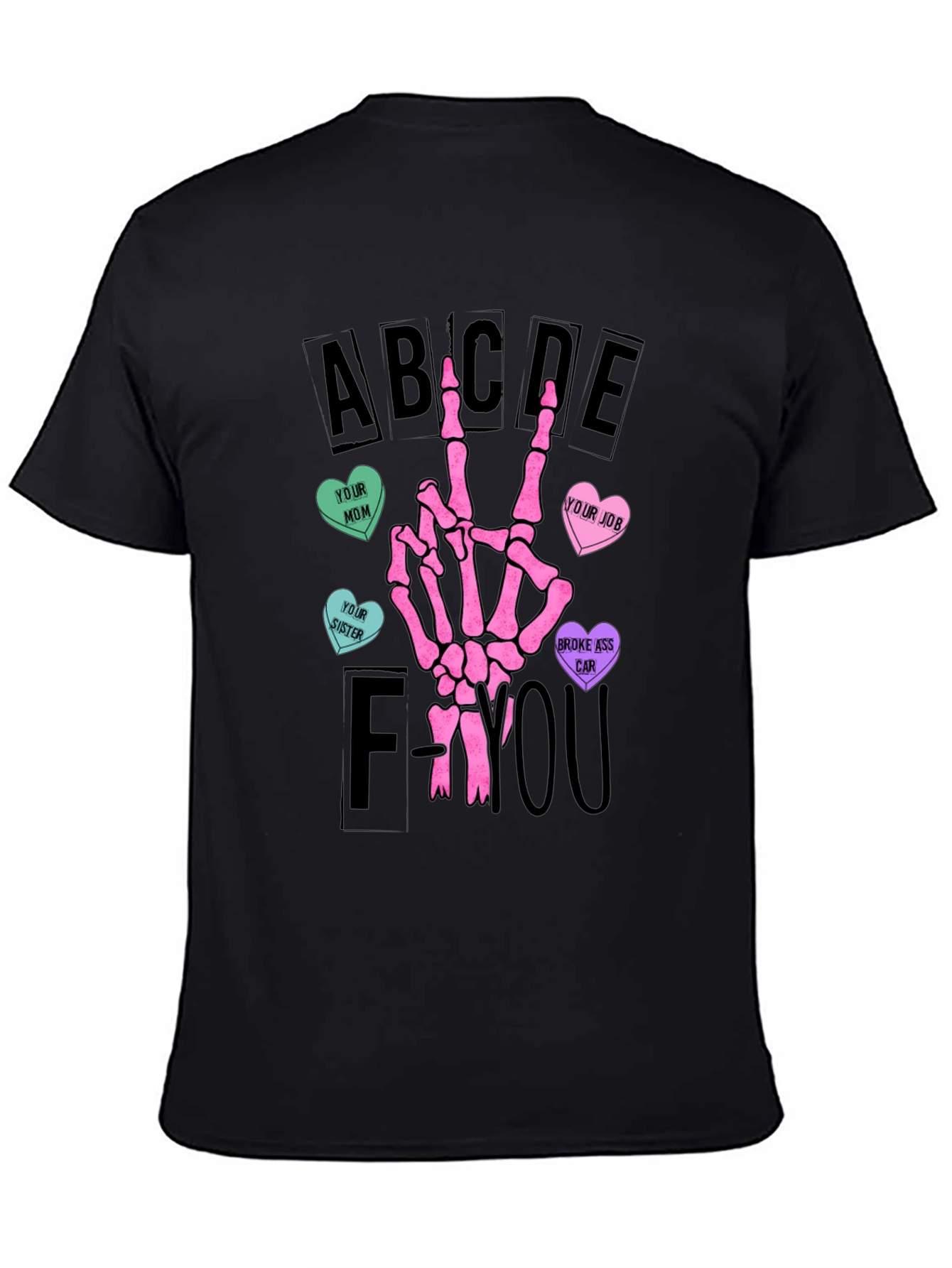 Skeleton Hand Valentines Day T-Shirt