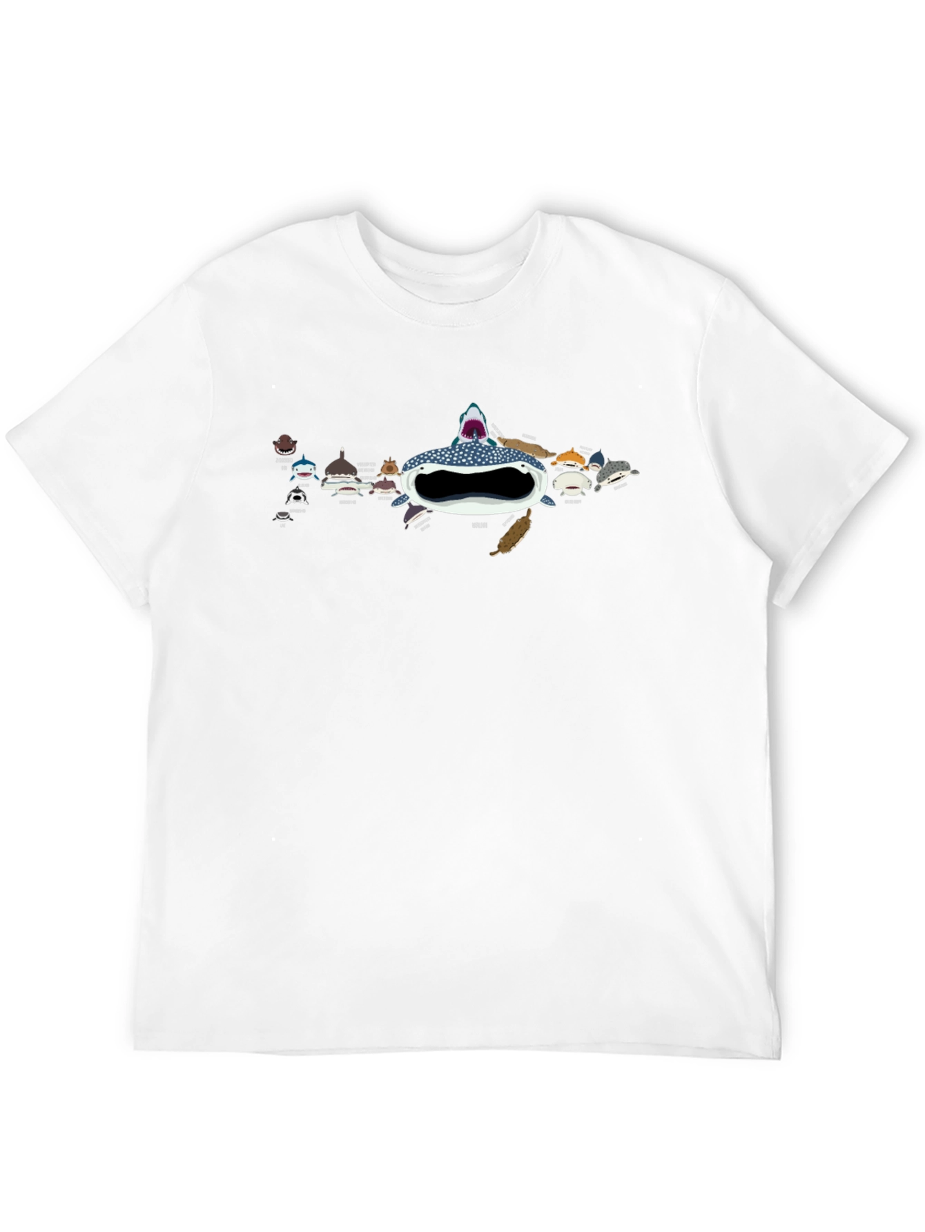 Black Whale Shark T-Shirt - Ocean Lovers Tee