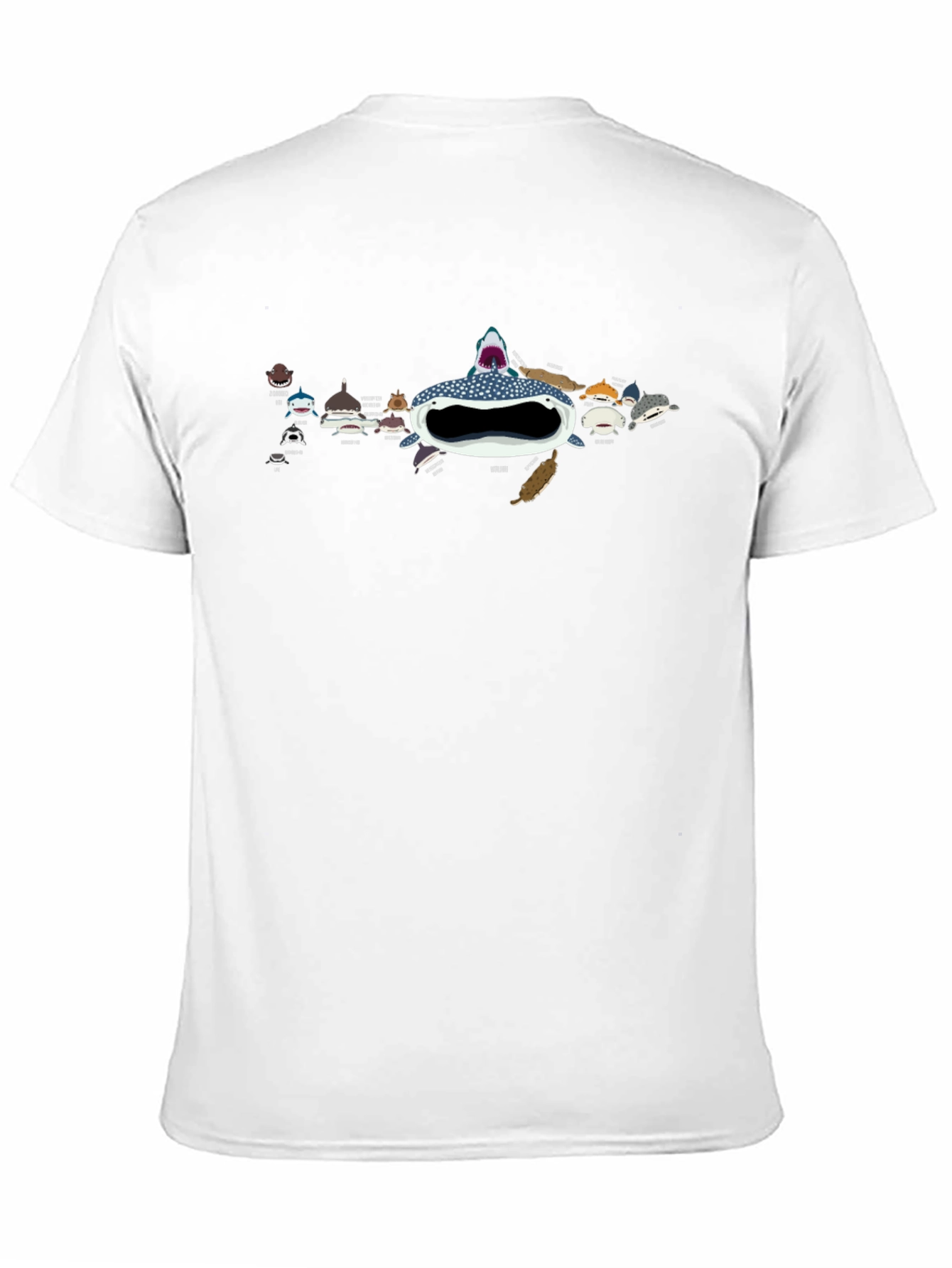 Black Whale Shark T-Shirt - Ocean Lovers Tee