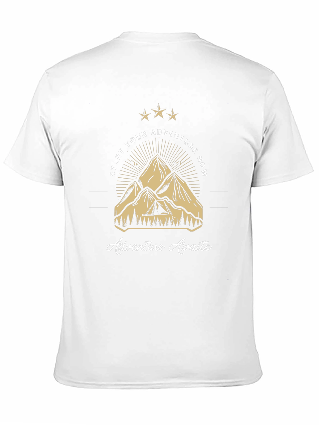 Adventure Awaits Mountain Graphic Tee