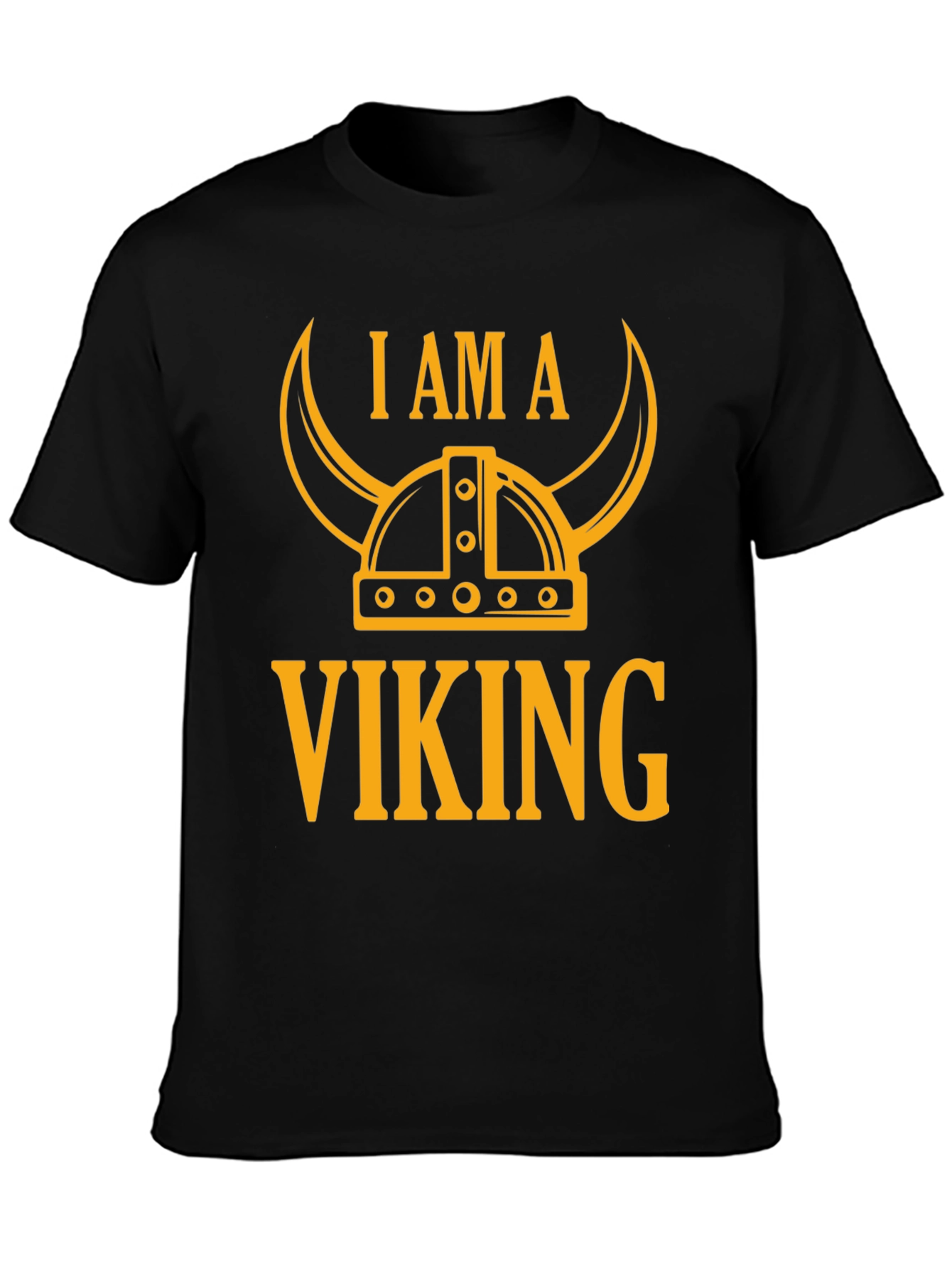 I Am A Viking Graphic Tee - Black T-Shirt