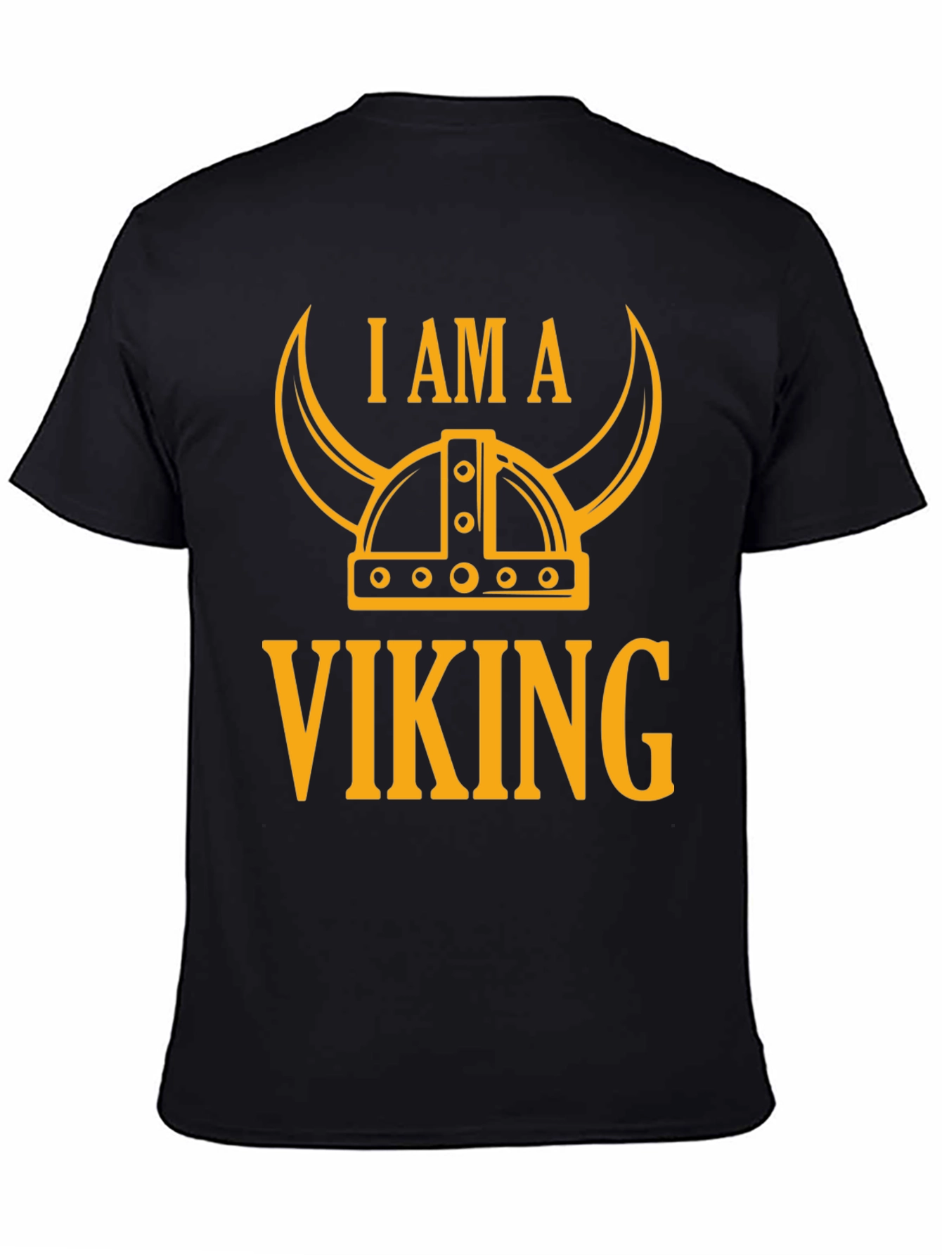 I Am A Viking Graphic Tee - Black T-Shirt