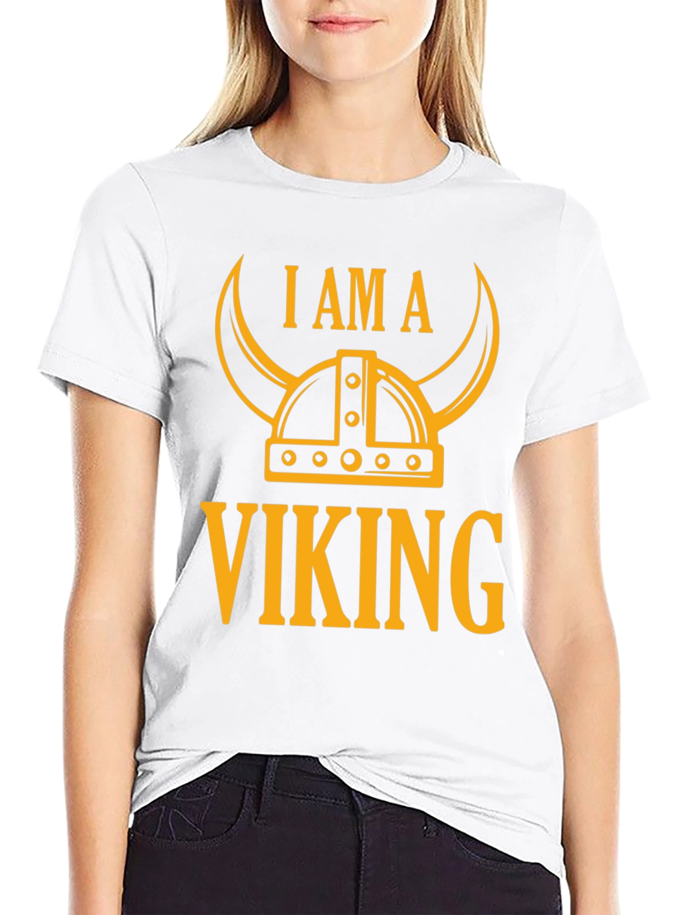 I Am A Viking Graphic Tee - Black T-Shirt