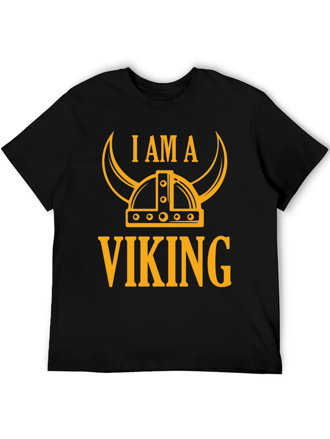 I Am A Viking Graphic Tee - Black T-Shirt