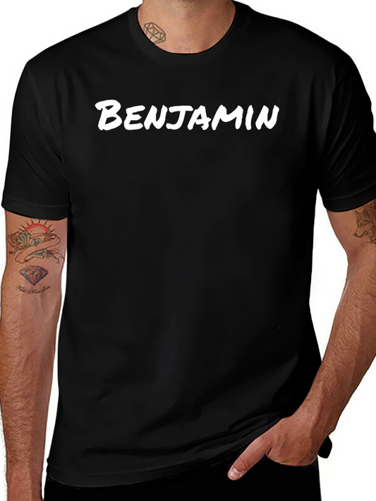 Customizable Benjamin Black T-Shirt - Personalized Style