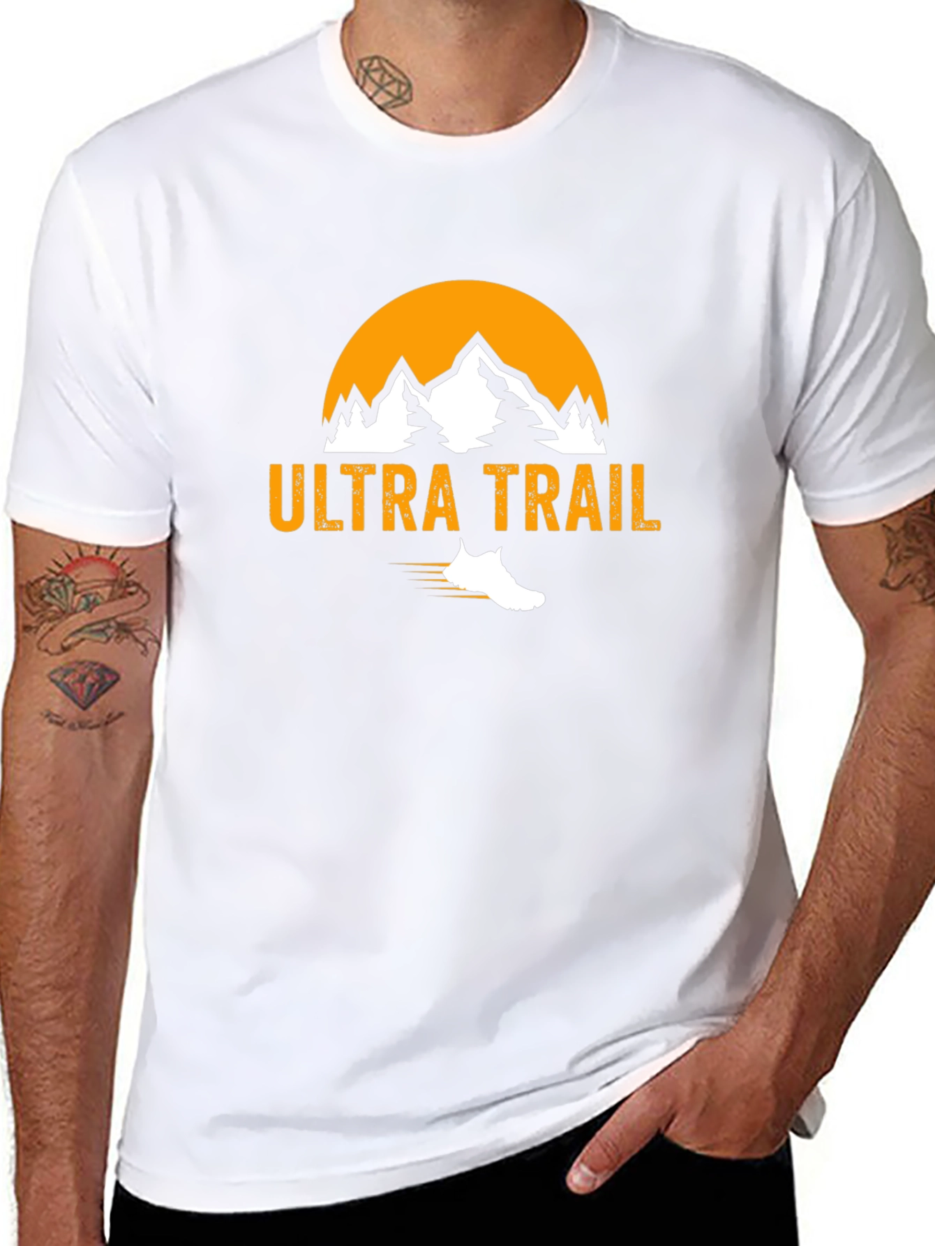 Ultra Trail Running Graphic Tee