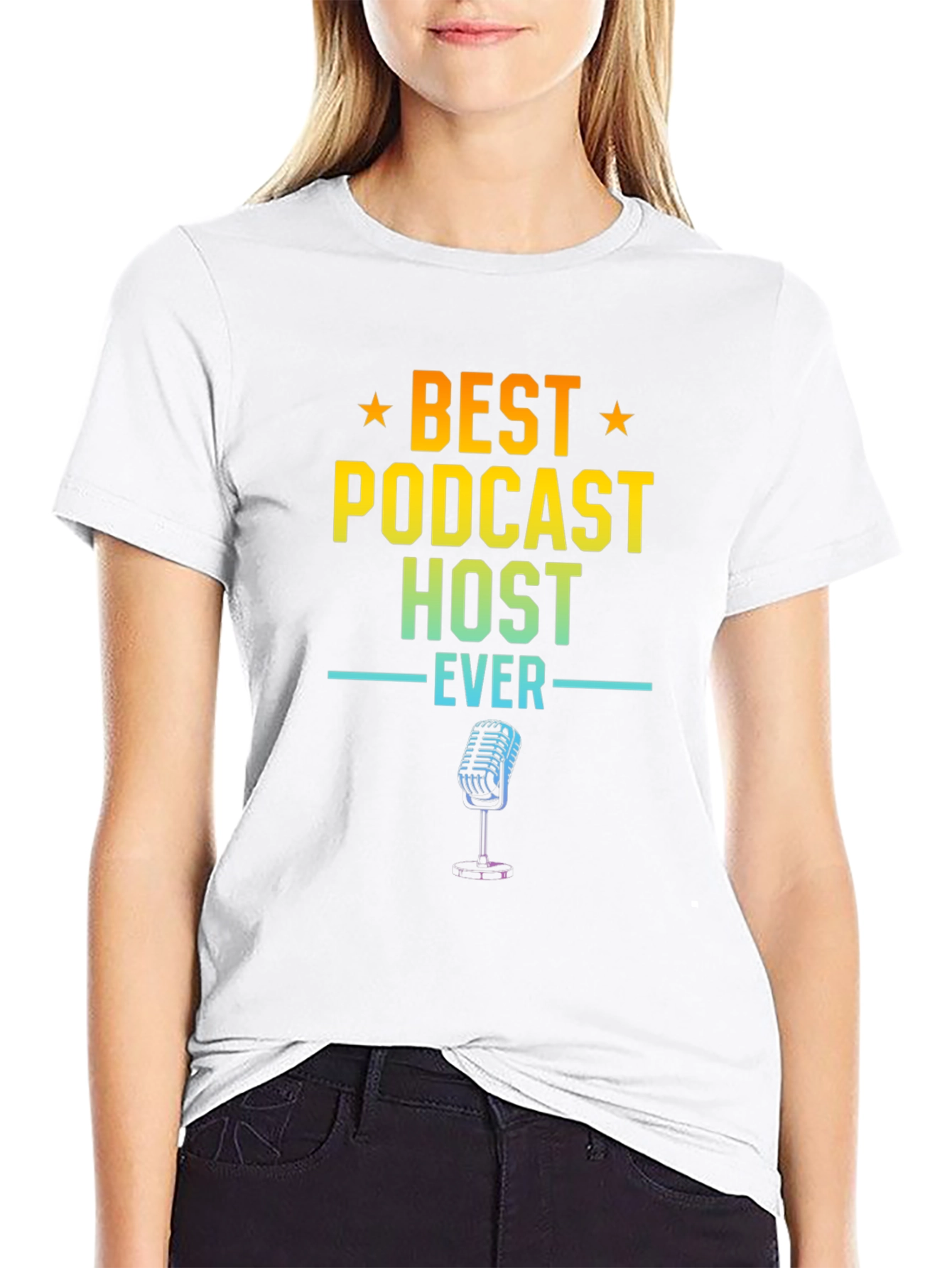 Best Podcast Host Ever Graphic T-Shirt